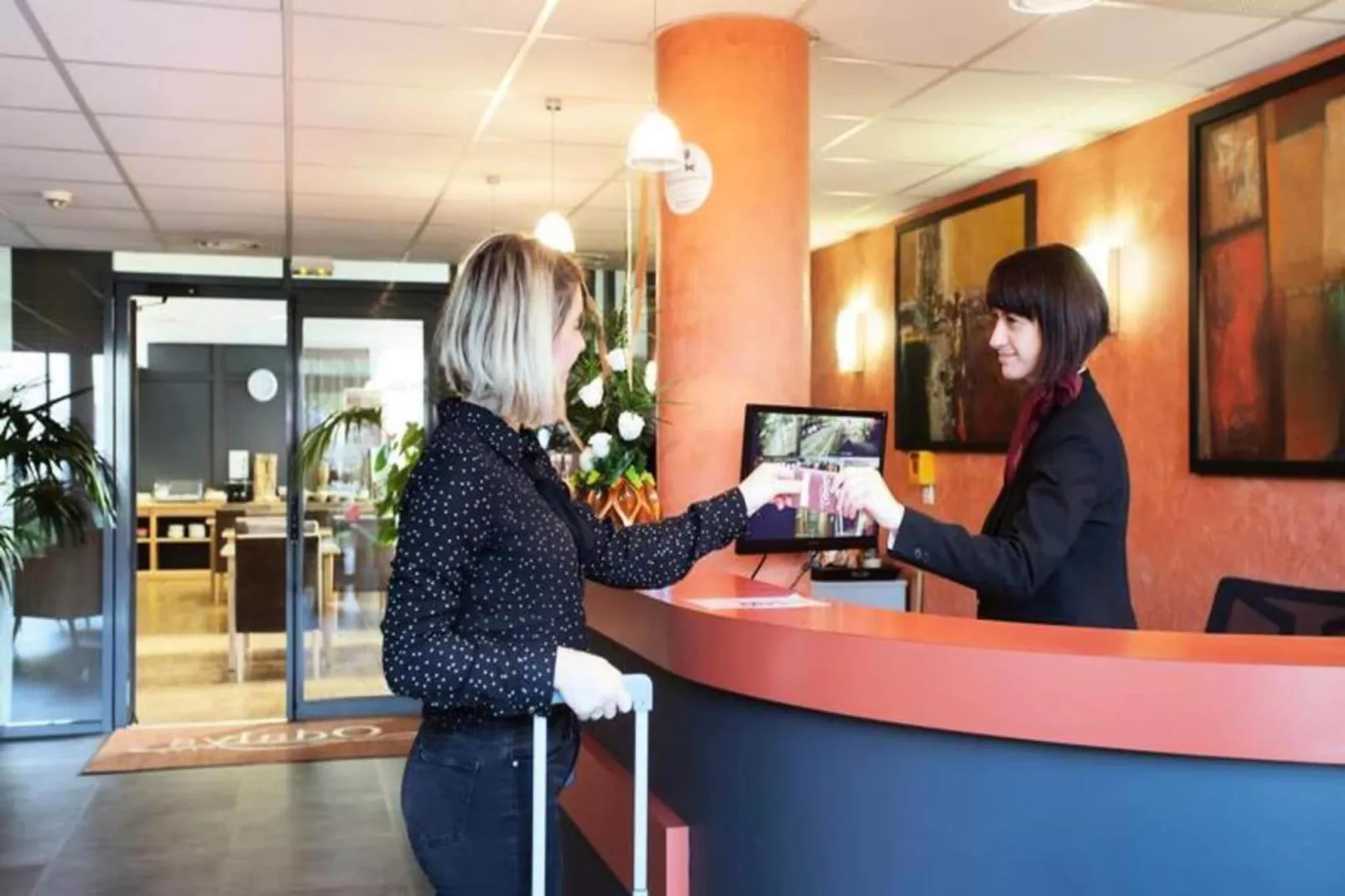 Appart'hôtel Odalys City Bioparc-Hal-ontvangst