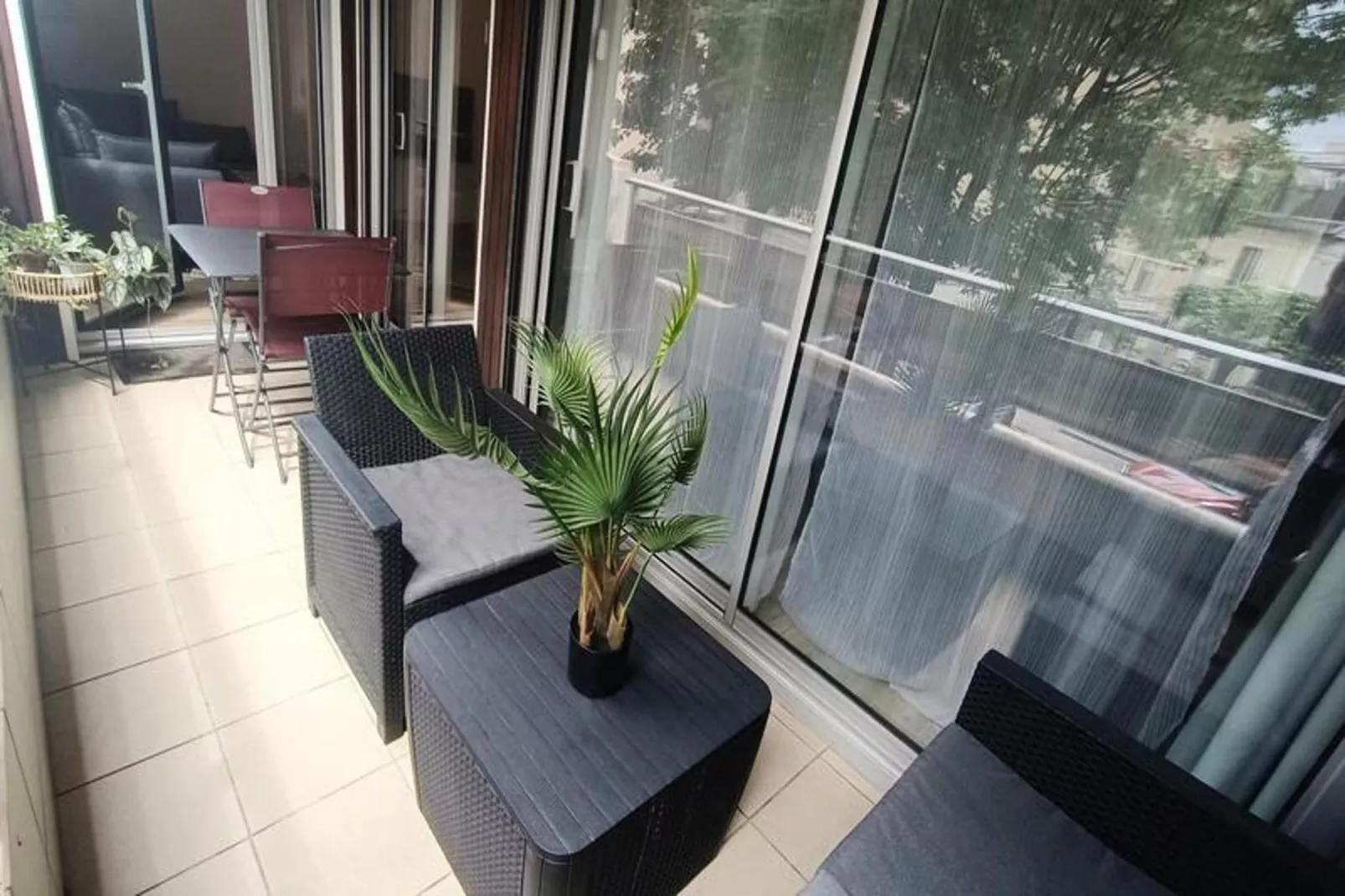 Résidence Le Chateau Durieux 1-Terrasbalkon