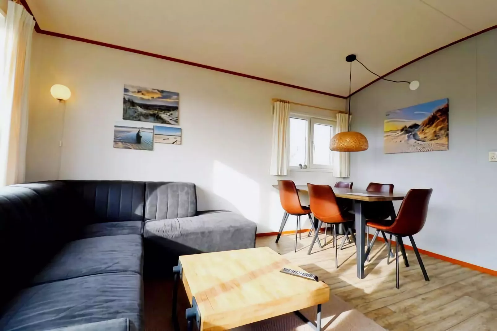 Duinchalet C142-Woonkamer