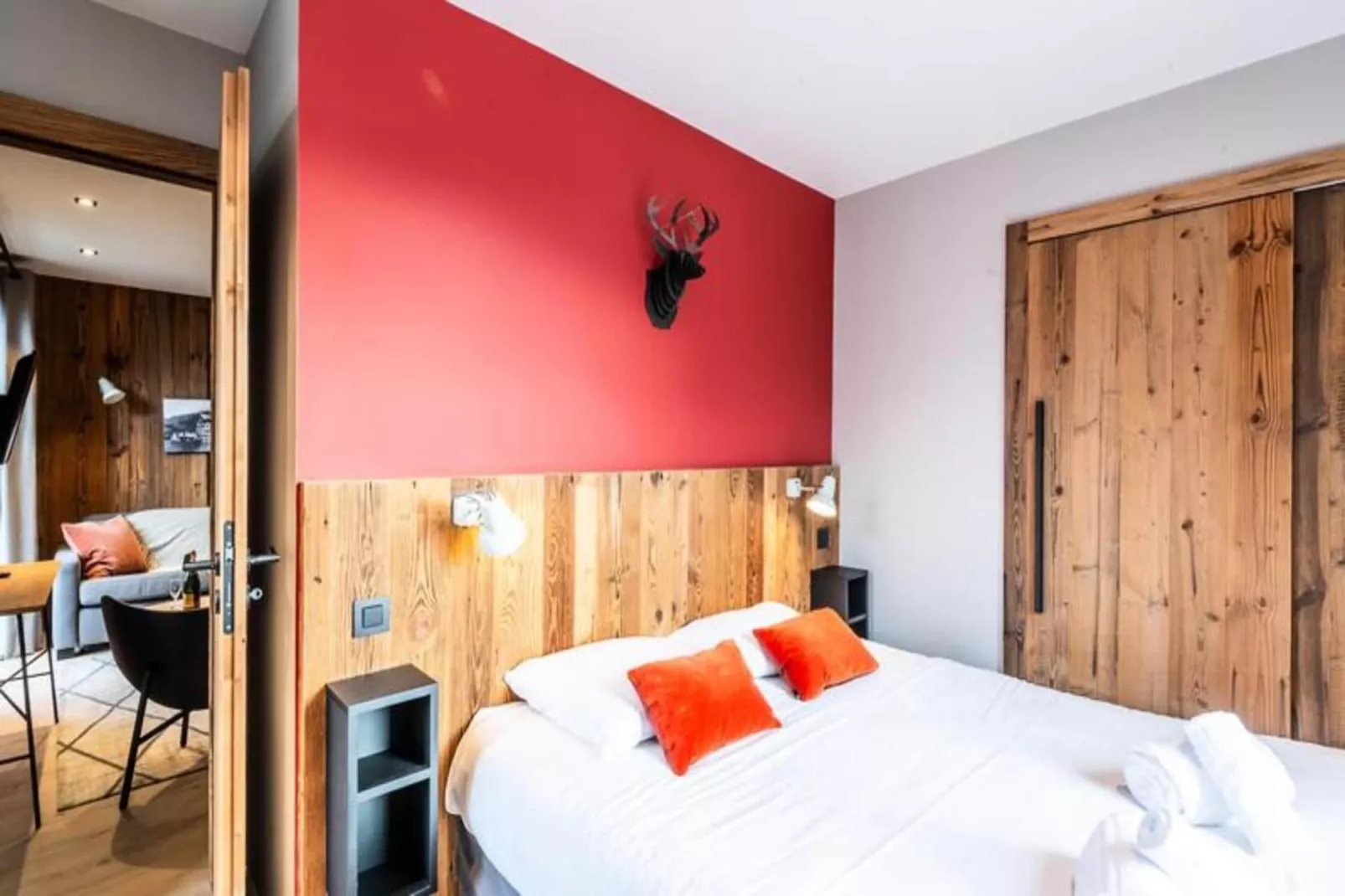 Résidence L'edelweiss-Slaapkamer