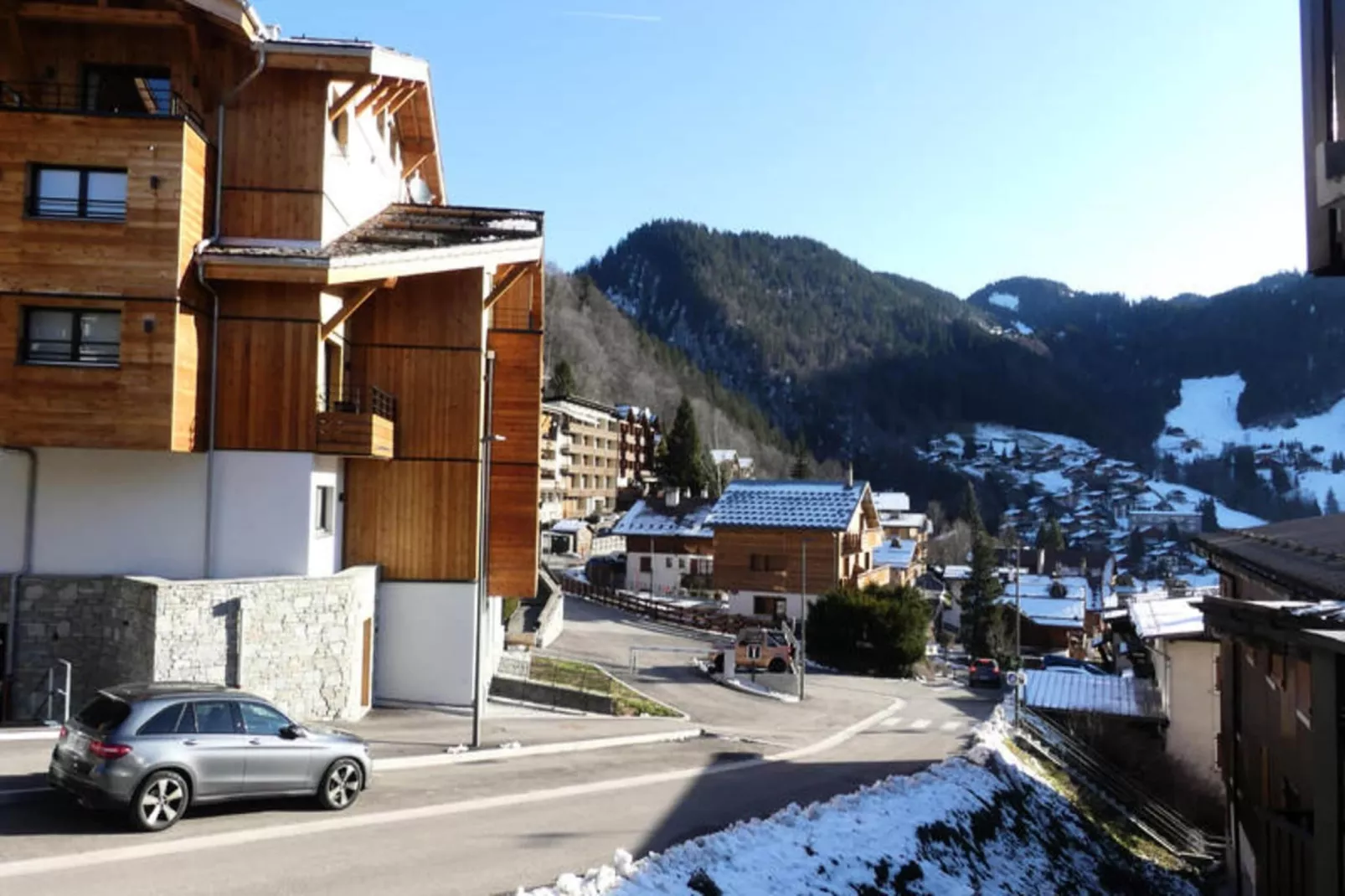 Appartements à La Clusaz-Buitenkant zomer