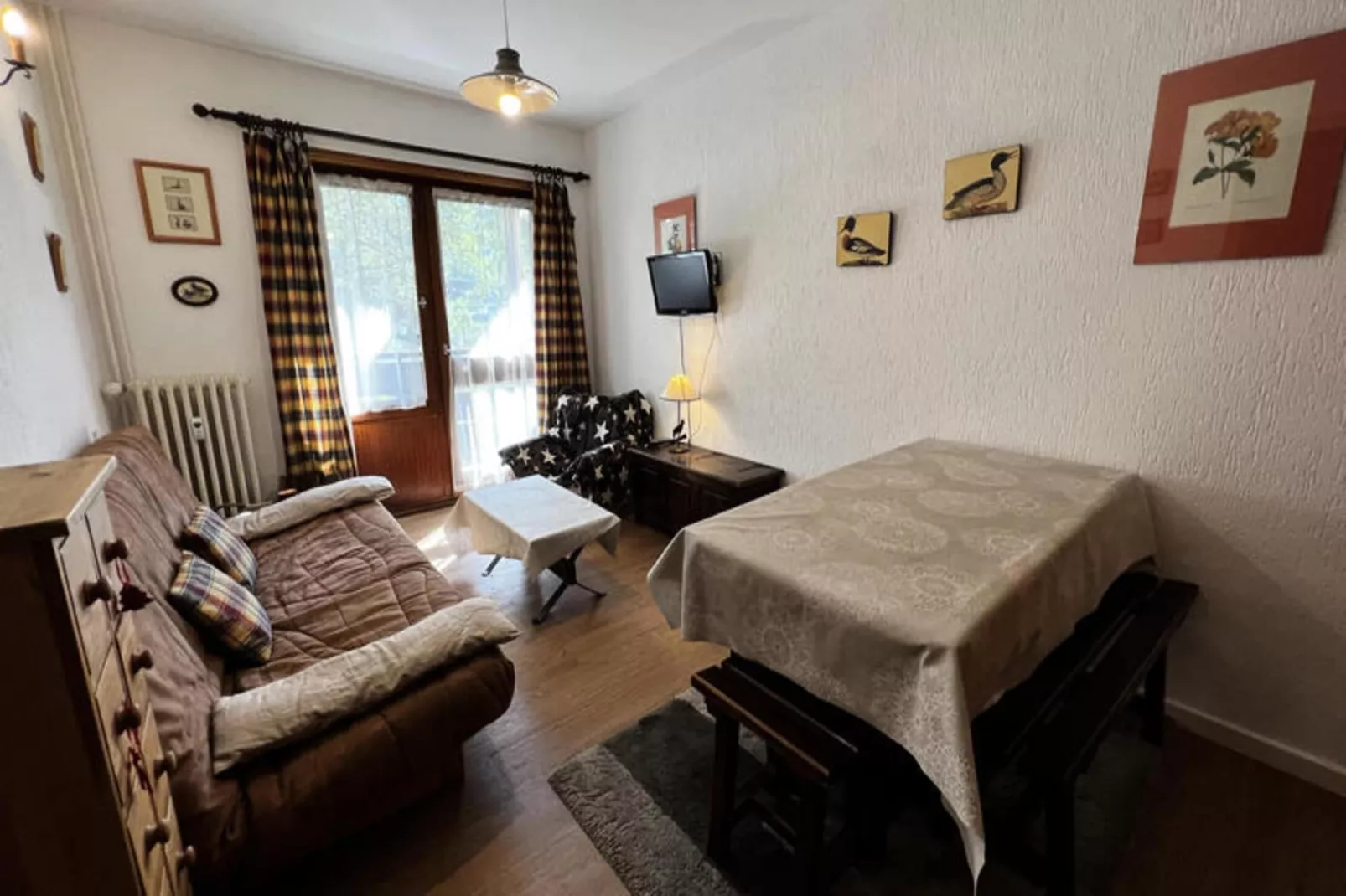 Appartements à La Clusaz-Woonkamer