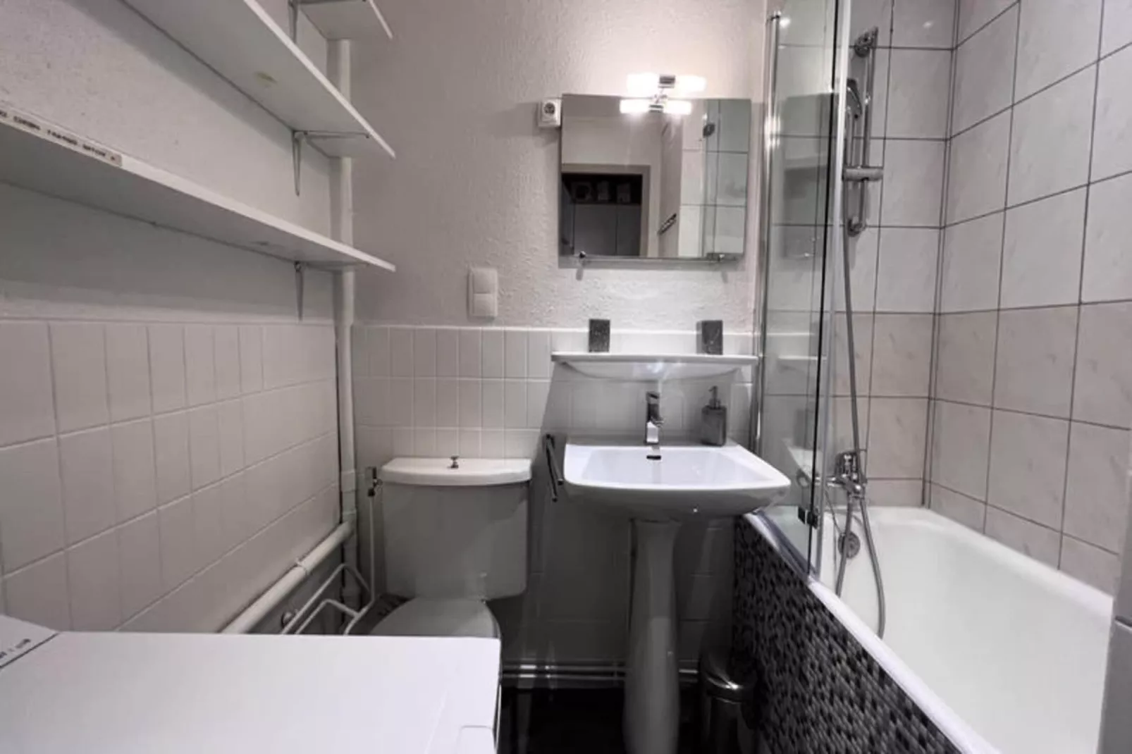 Studio à La Clusaz-Badkamer