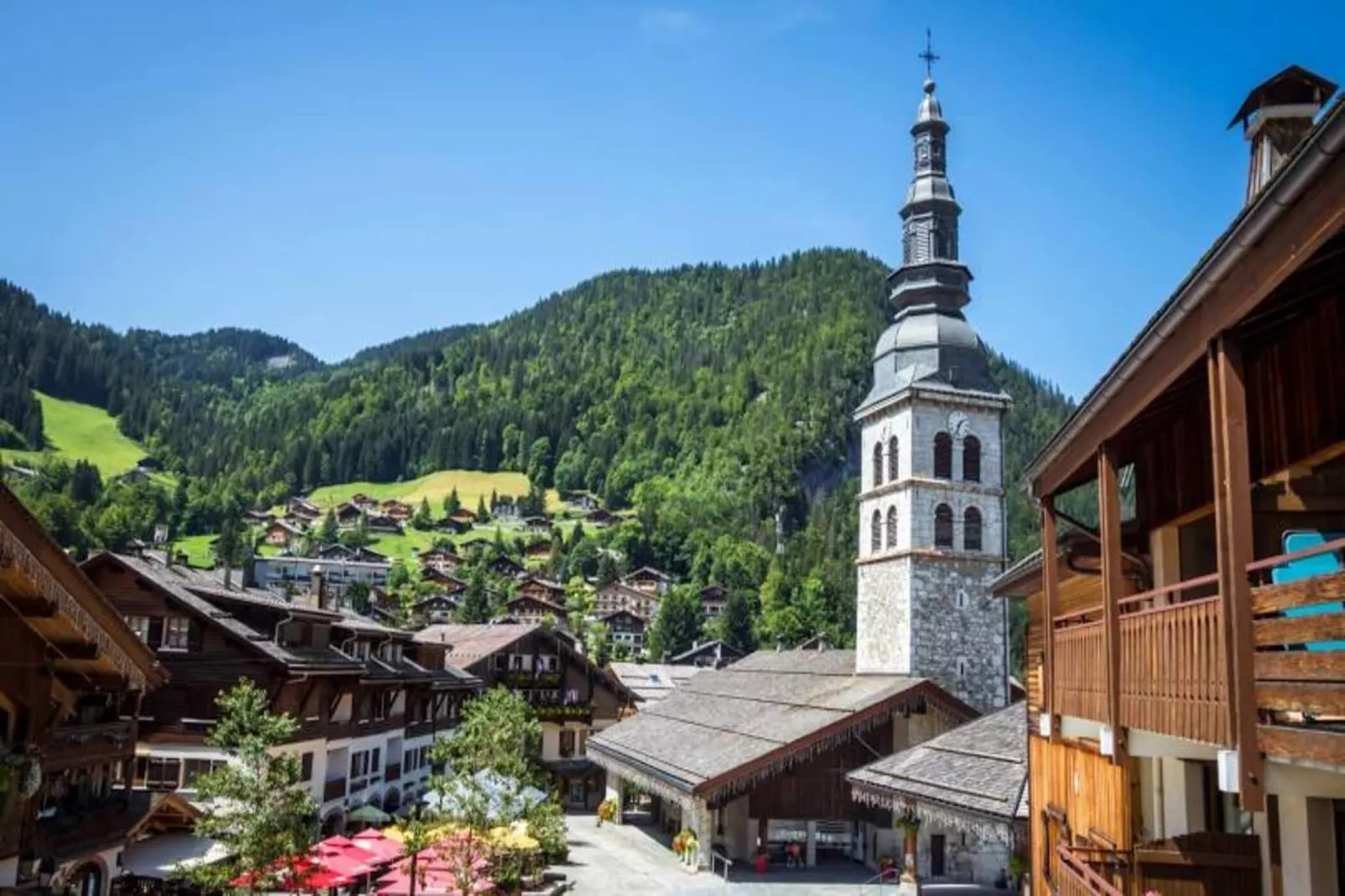 Résidence Bossonnet-Gebieden zomer 5km