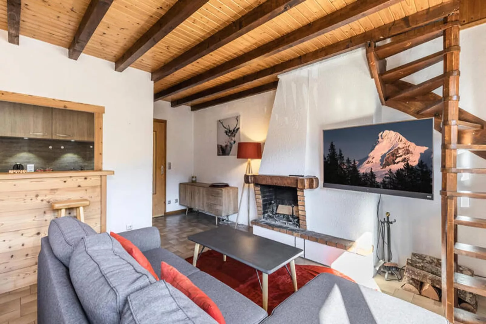 Résidence Moutelette-Woonkamer