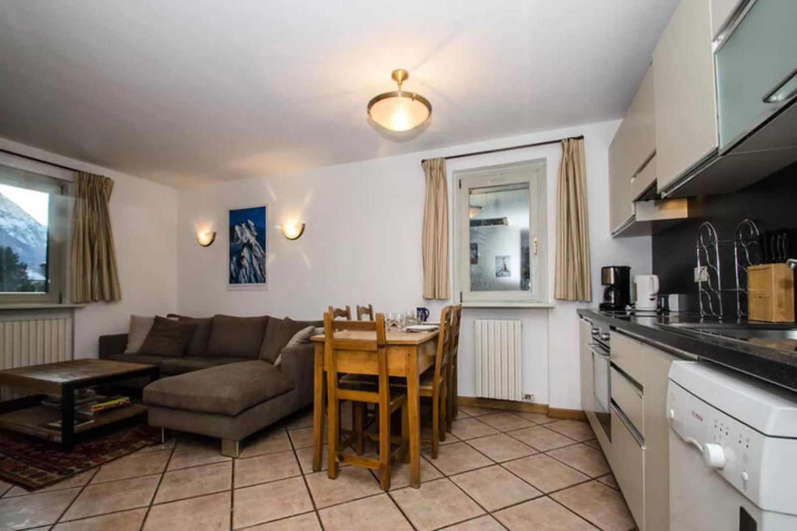 Résidence Androsace-Keuken