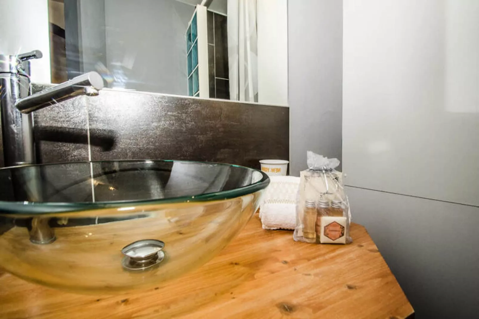 Résidence Pavilon-Badkamer