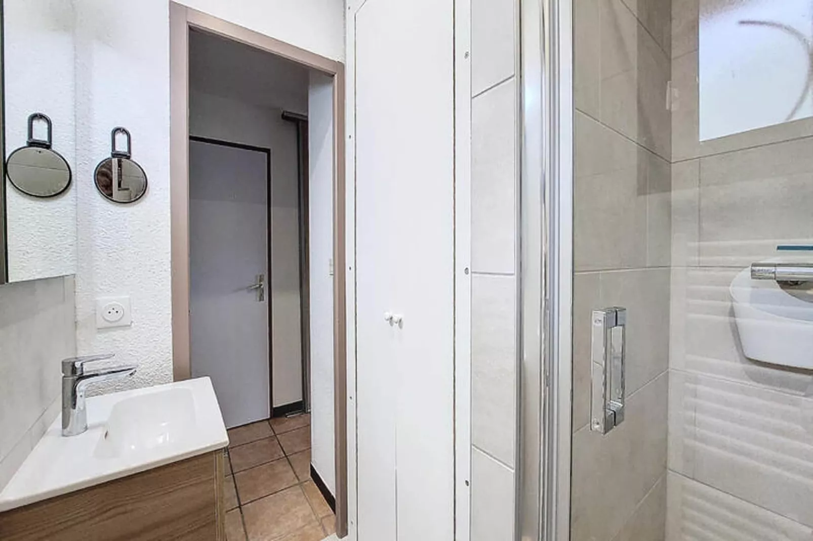 Appartements à Montriond-Badkamer