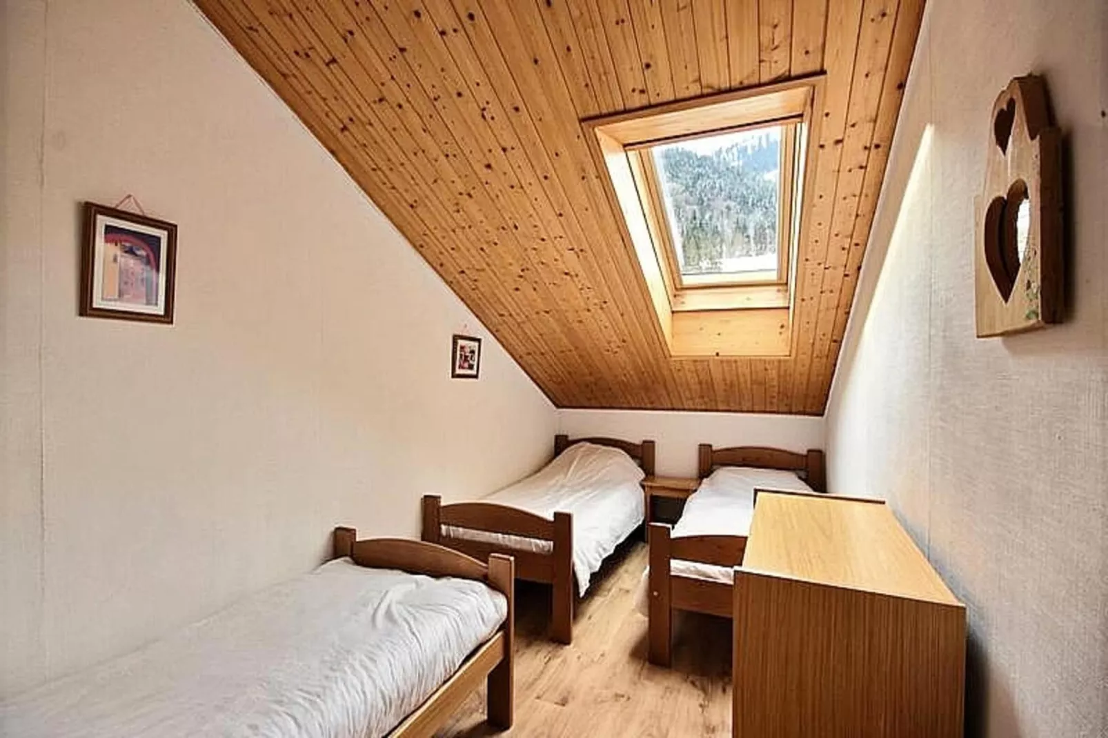 Appartements à Saint Jean d'Aulps-Slaapkamer