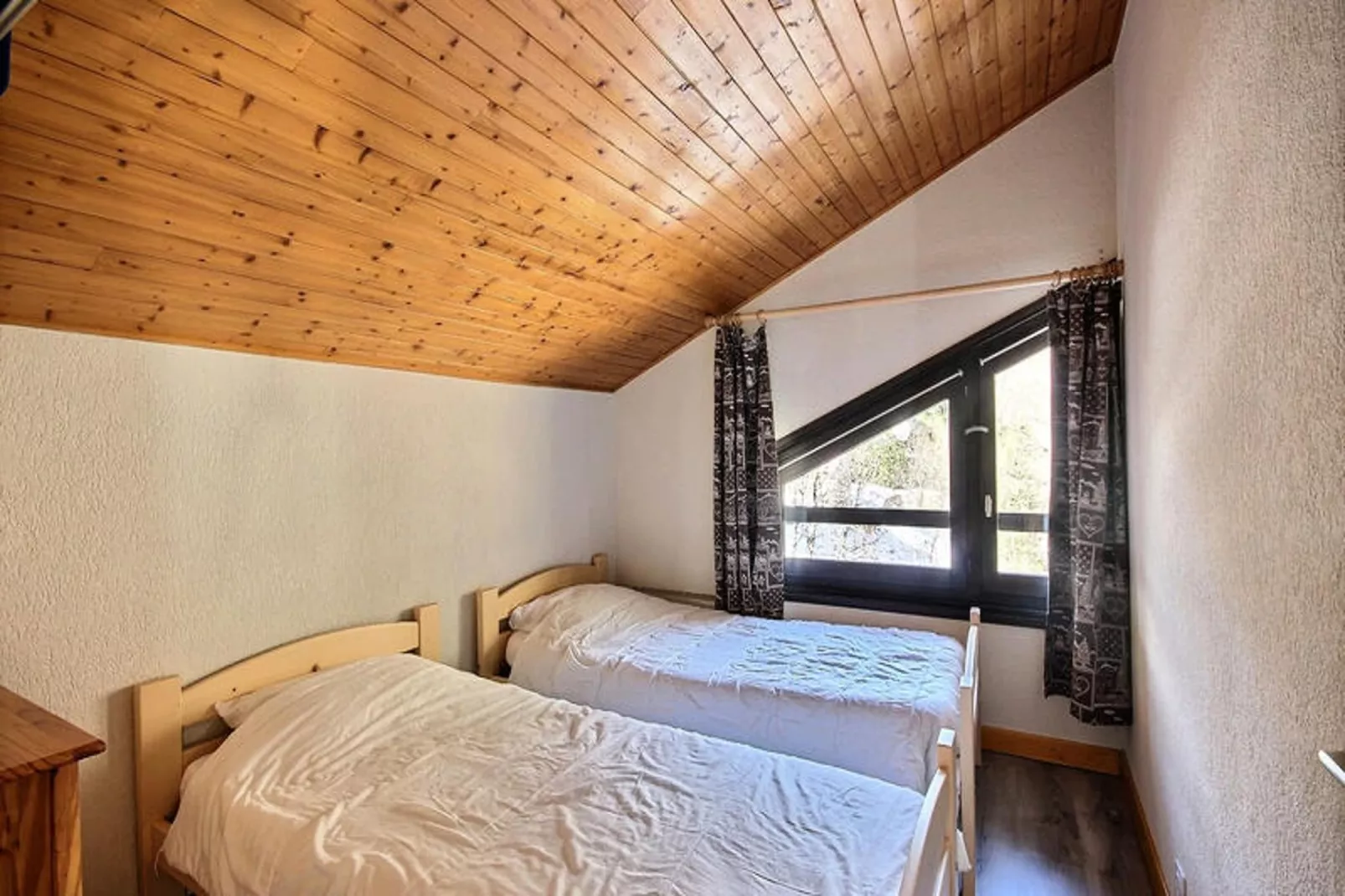 Appartements à Saint Jean d'Aulps-Slaapkamer