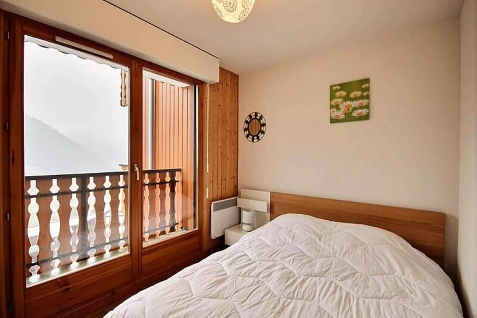 Appartements à Saint Jean d'Aulps-Slaapkamer