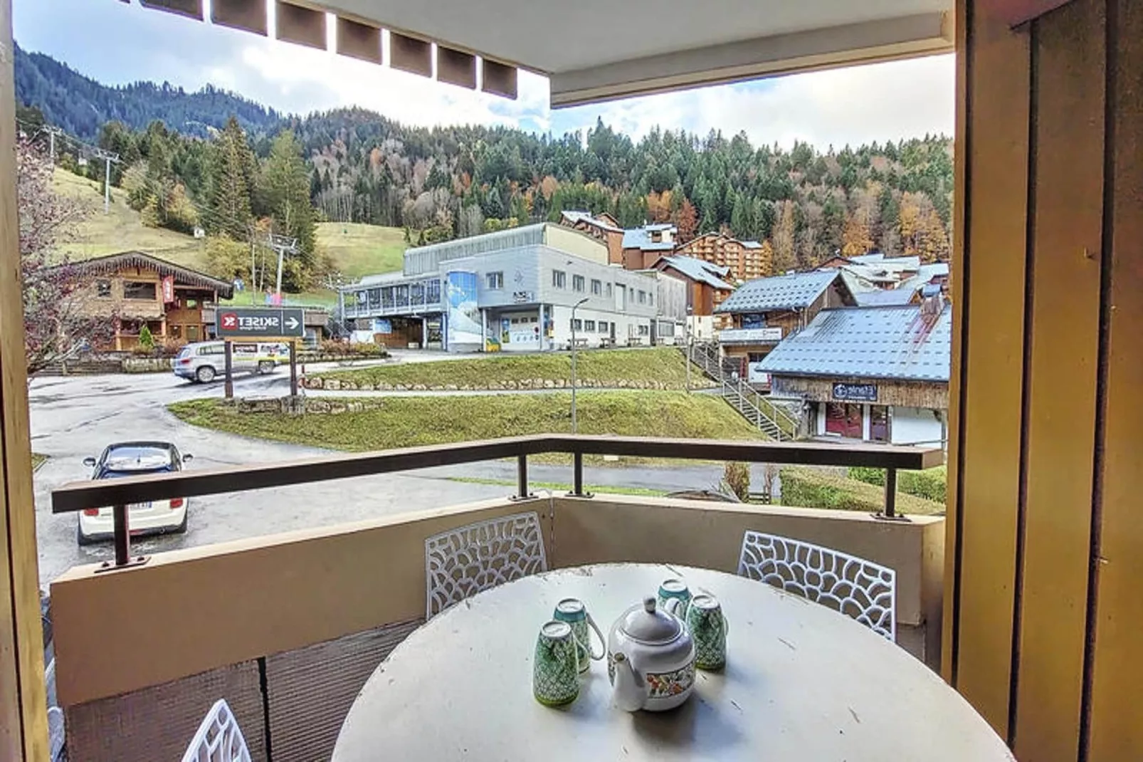 Appartements à Saint Jean d'Aulps-Terrasbalkon