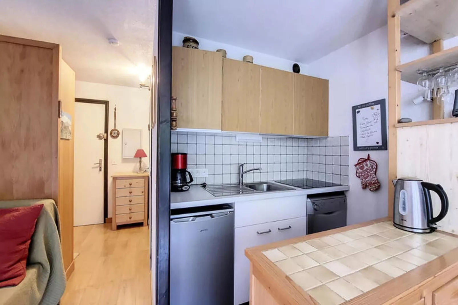 Studio à Saint Jean d'Aulps-Keuken