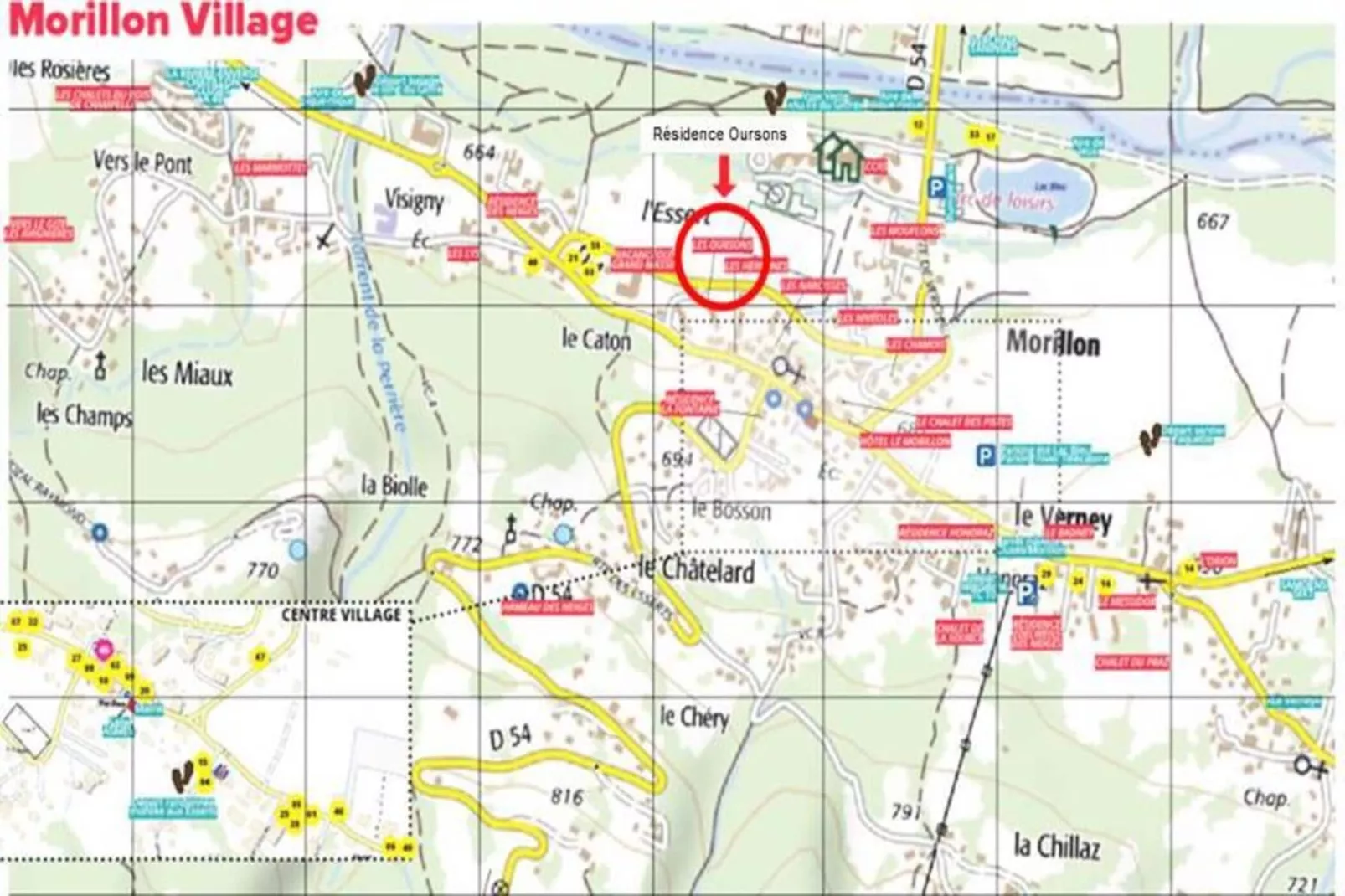 Résidence Ourson I-Buitenkant zomer