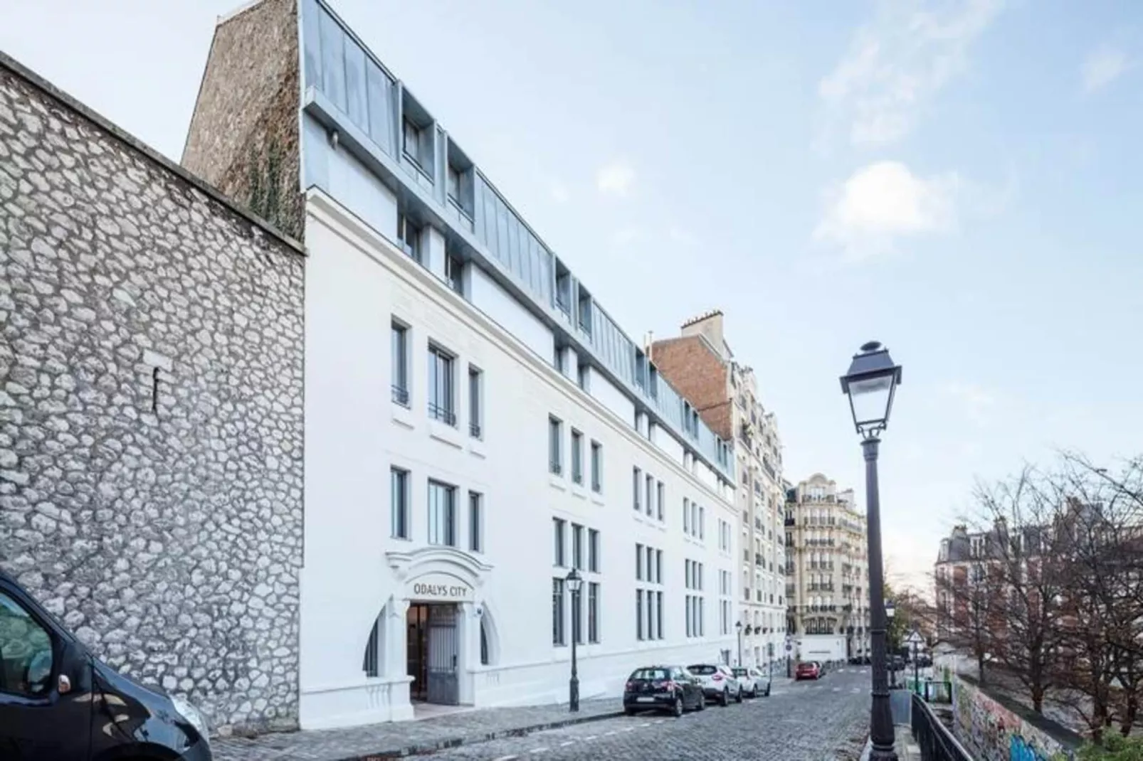 Appart'hôtel Odalys Montmartre-Buitenkant zomer