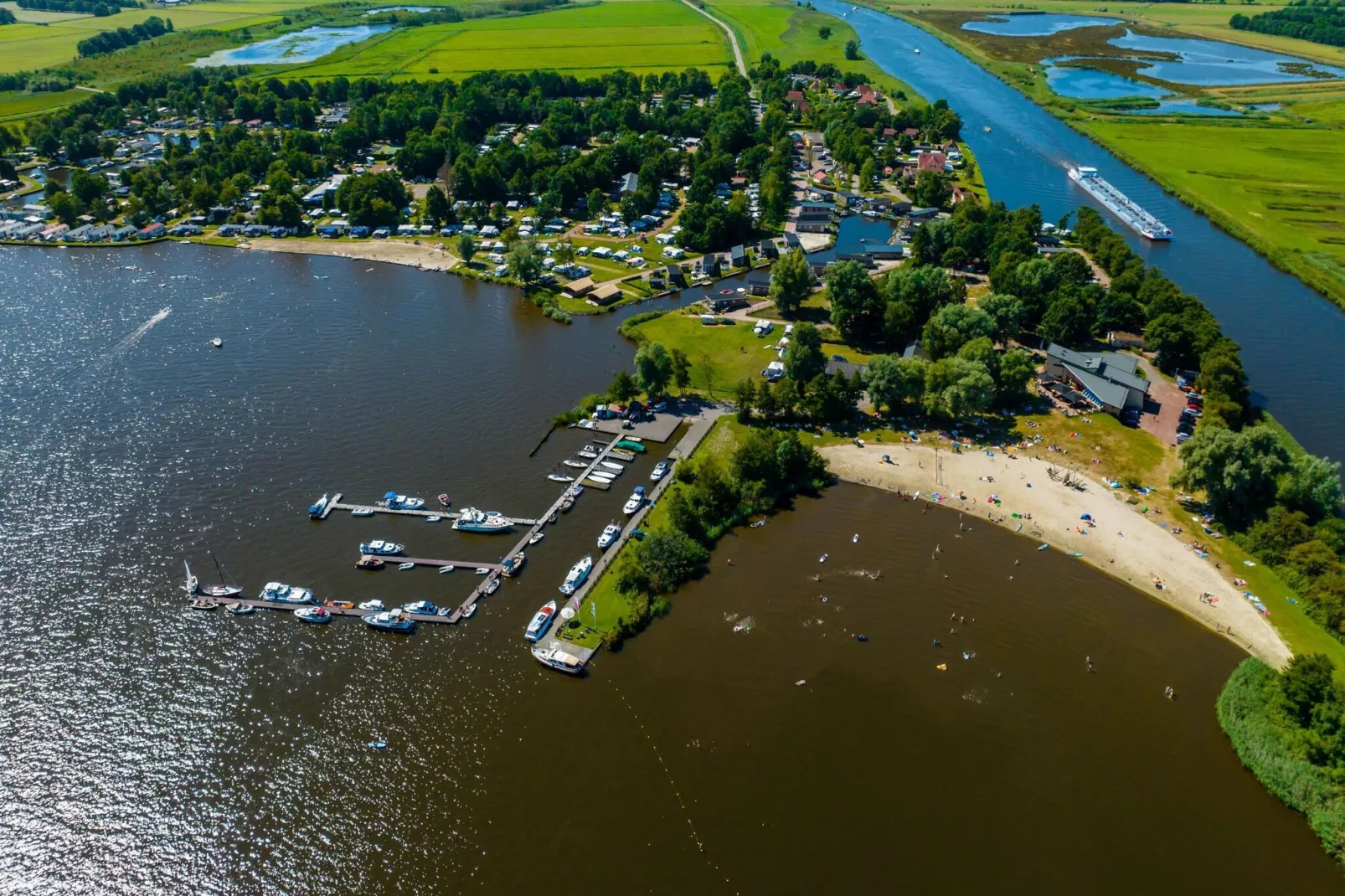 Vakantiepark Bergumermeer 7-Gebieden zomer 5km