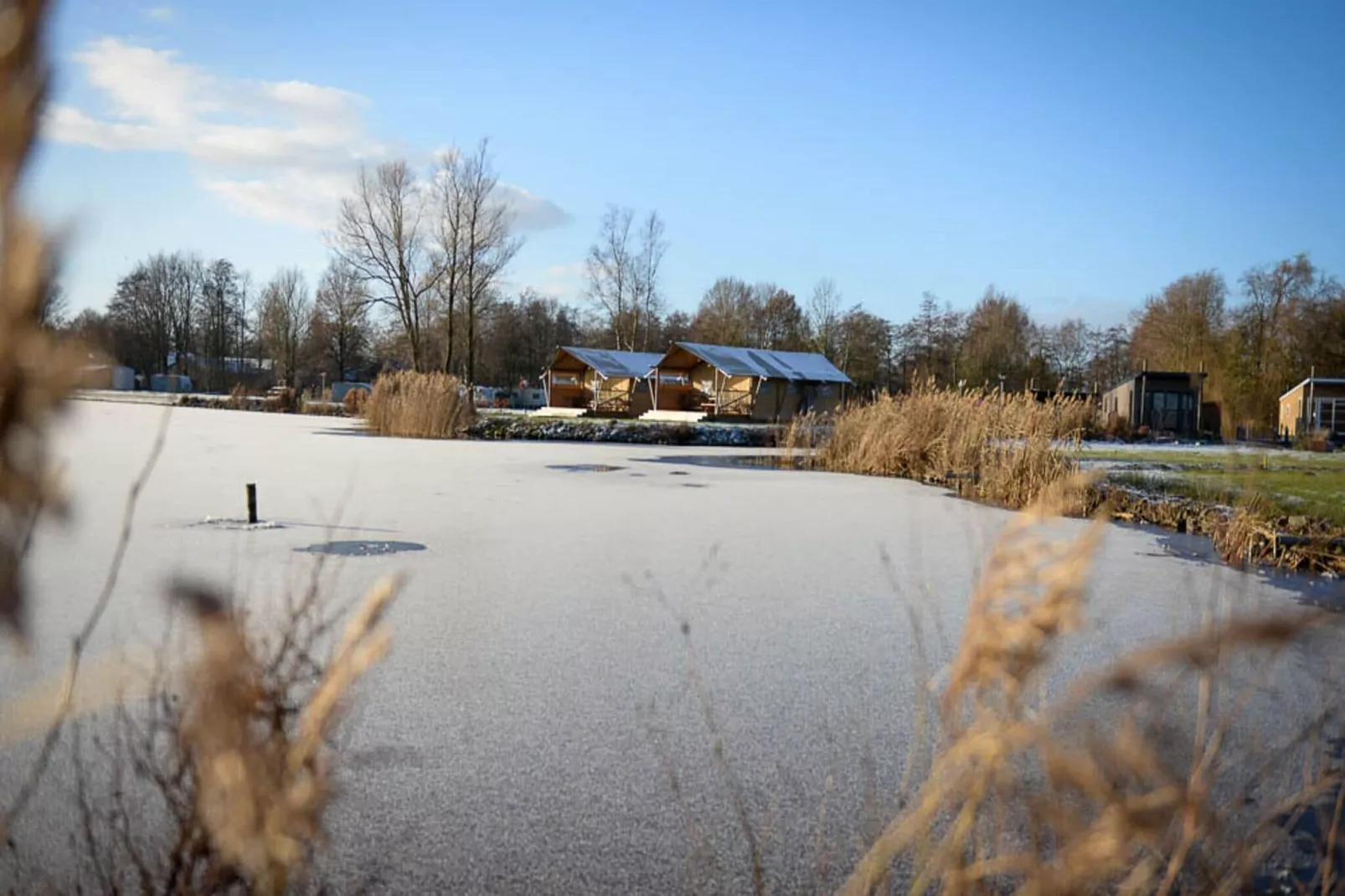 Vakantiepark Bergumermeer 7-Gebied winter 5km