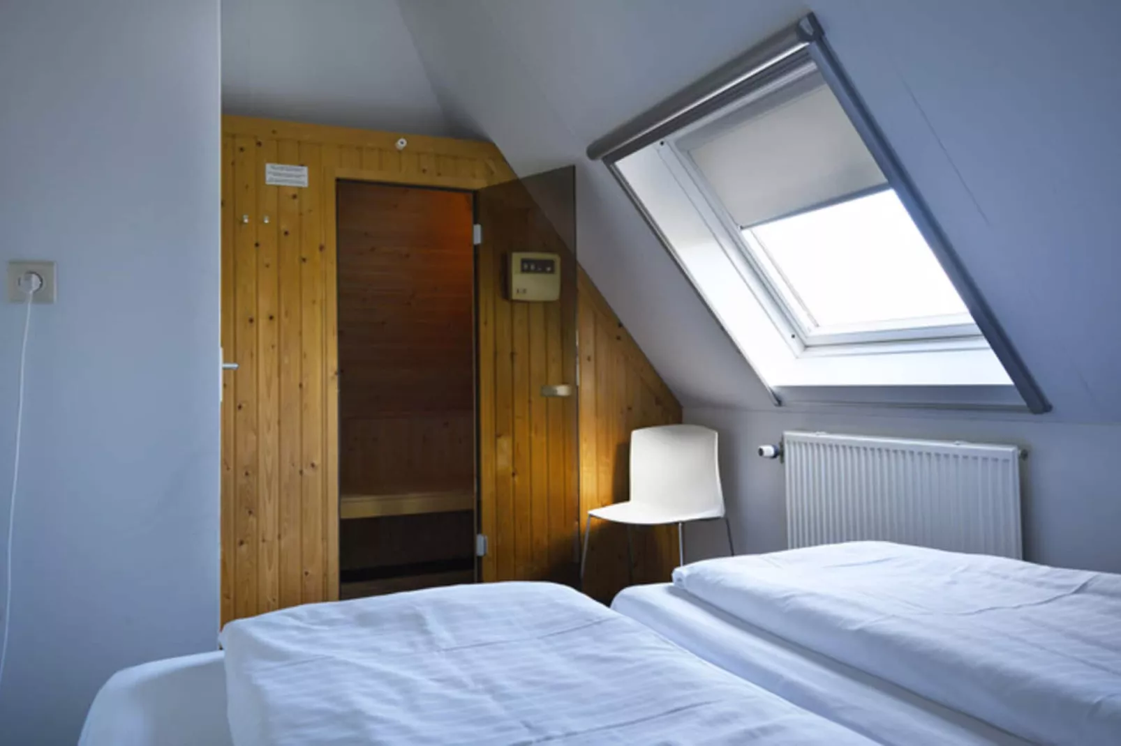 Skip Wellness de luxe met sauna-Slaapkamer