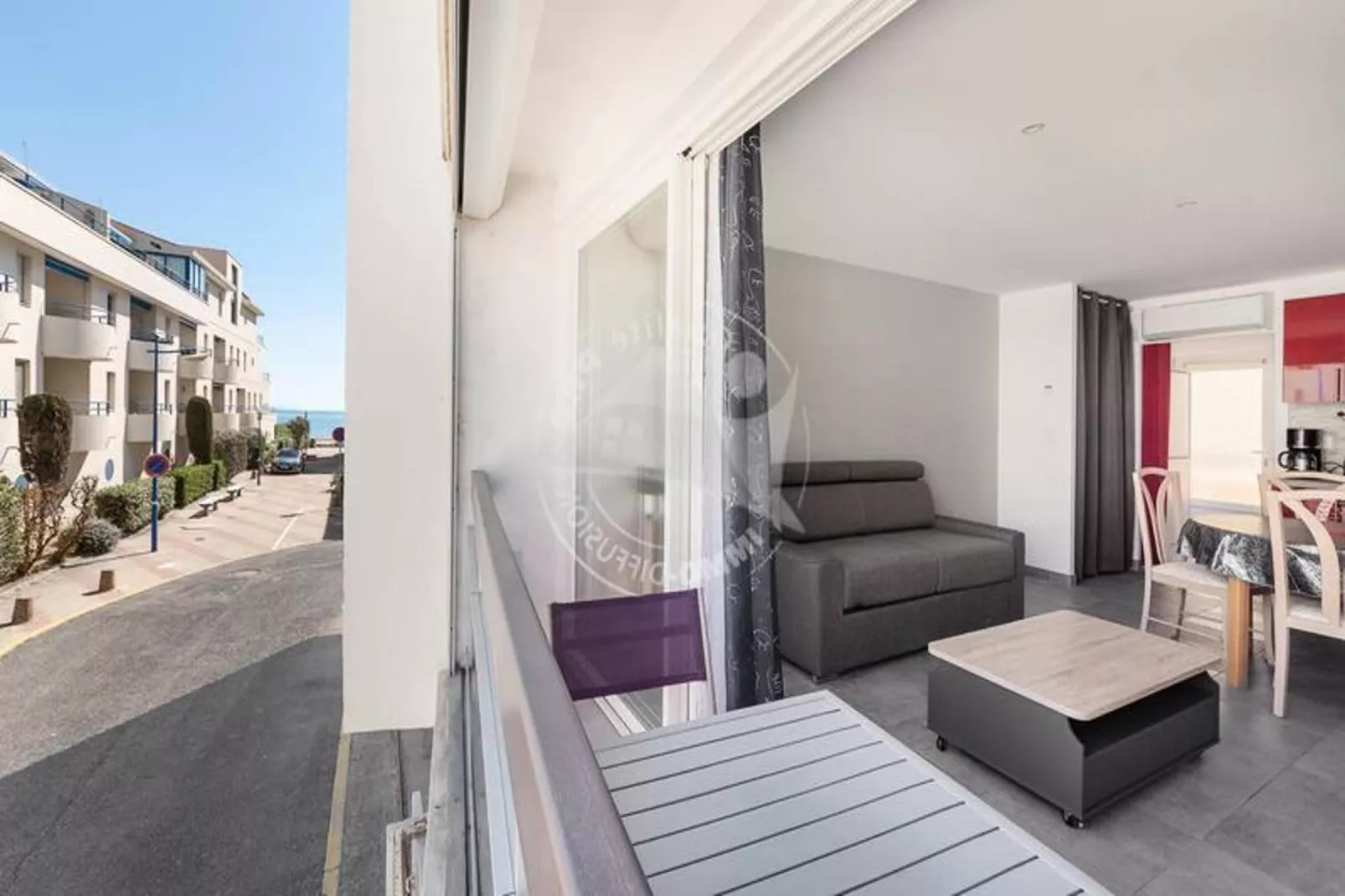 Résidence "le Commodore"-Terrasbalkon