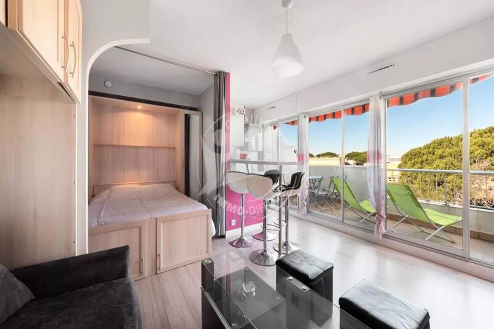 Résidence "le St Louis"-Terrasbalkon