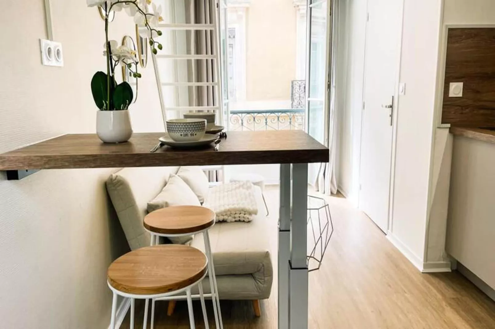 Le Studio En Duplex Championnet - Humbert Ii (droite) 👑-Eetkamer