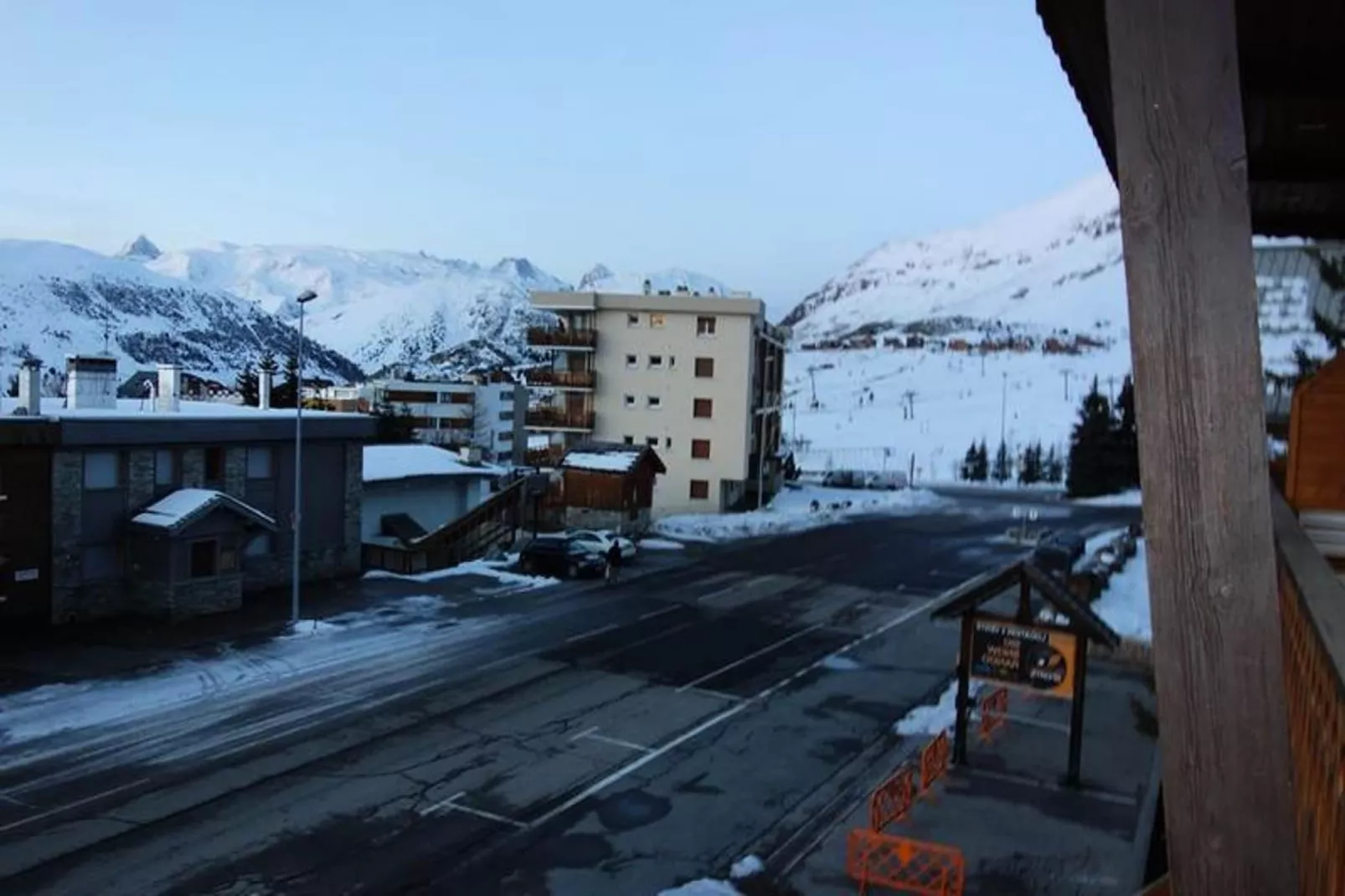 Résidence Marmottes-Uitzicht winter