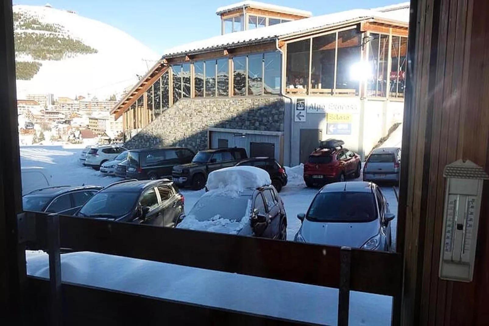 Résidence 4 Soleils-Uitzicht winter