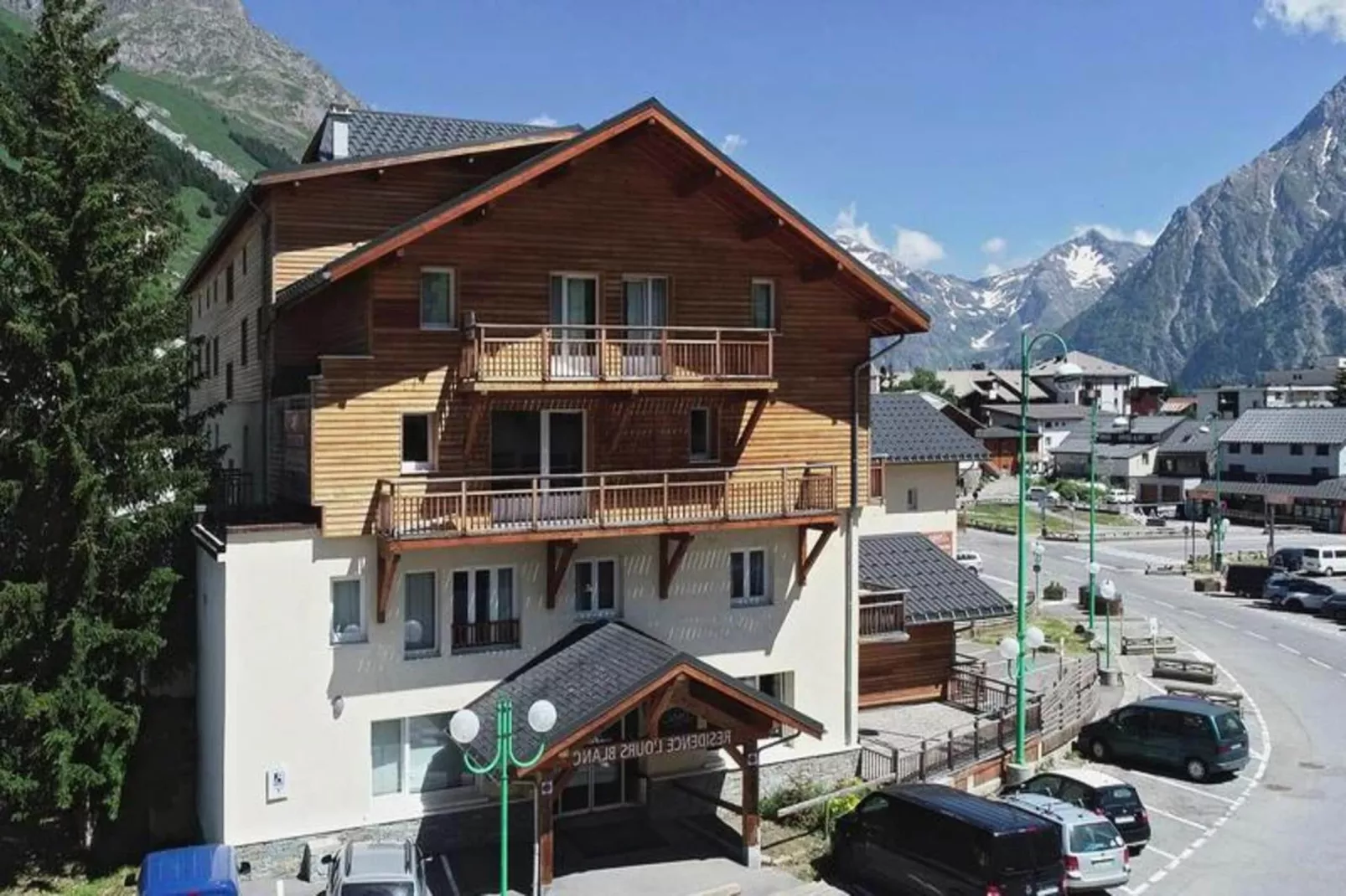 Résidence Odalys L'Ours Blanc-Zwembad