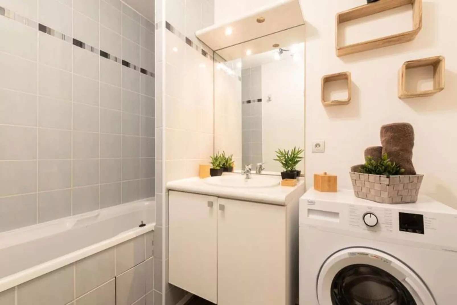 Résidence Le Grand Hotel-Badkamer