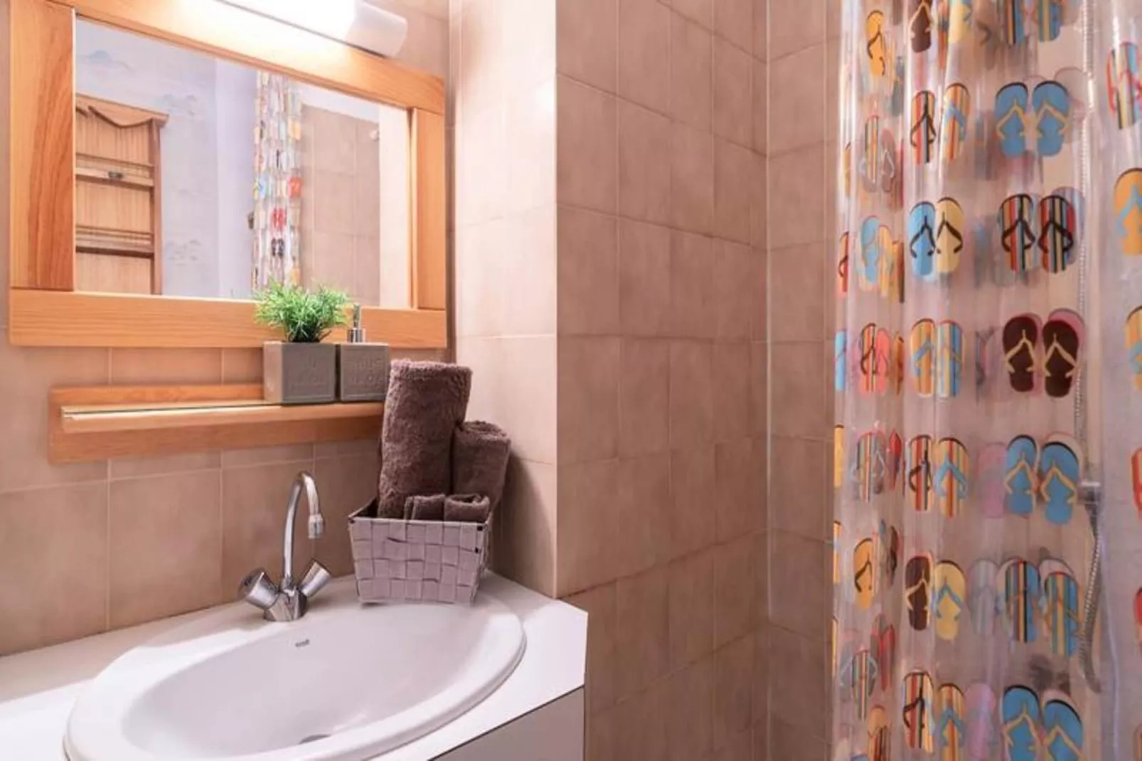 Résidence Les Gentianes-Badkamer