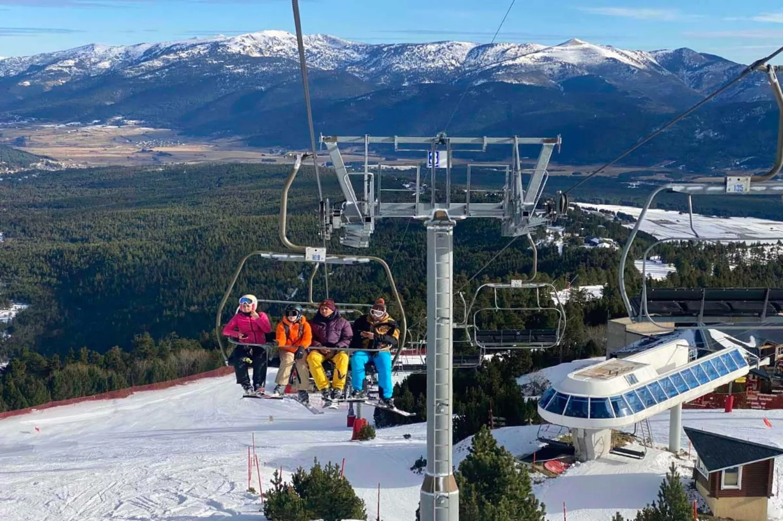 Résidence Edelweiss-Gebied winter 5km