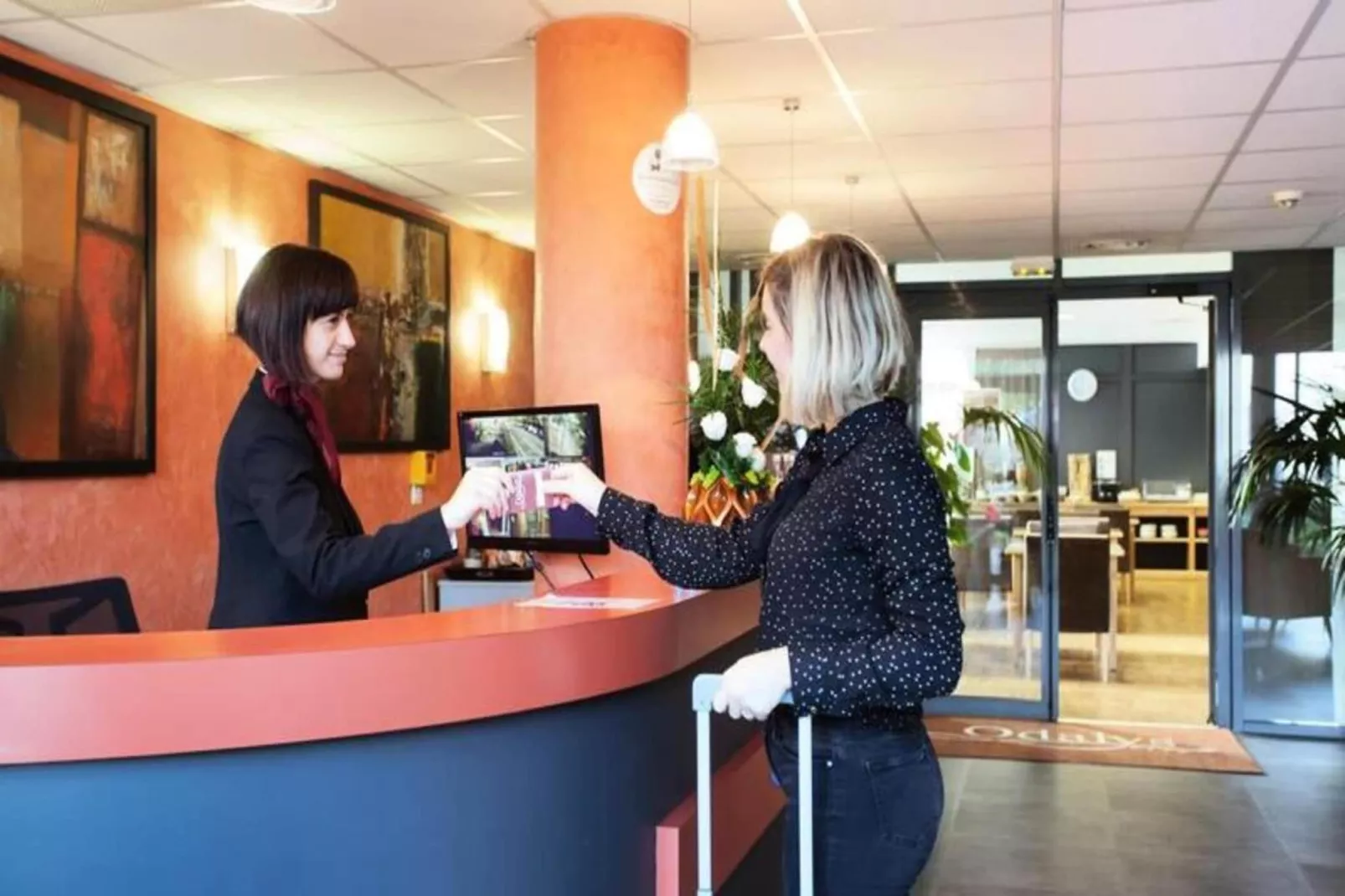 Appart'hôtel Odalys City Bioparc-Hal-ontvangst