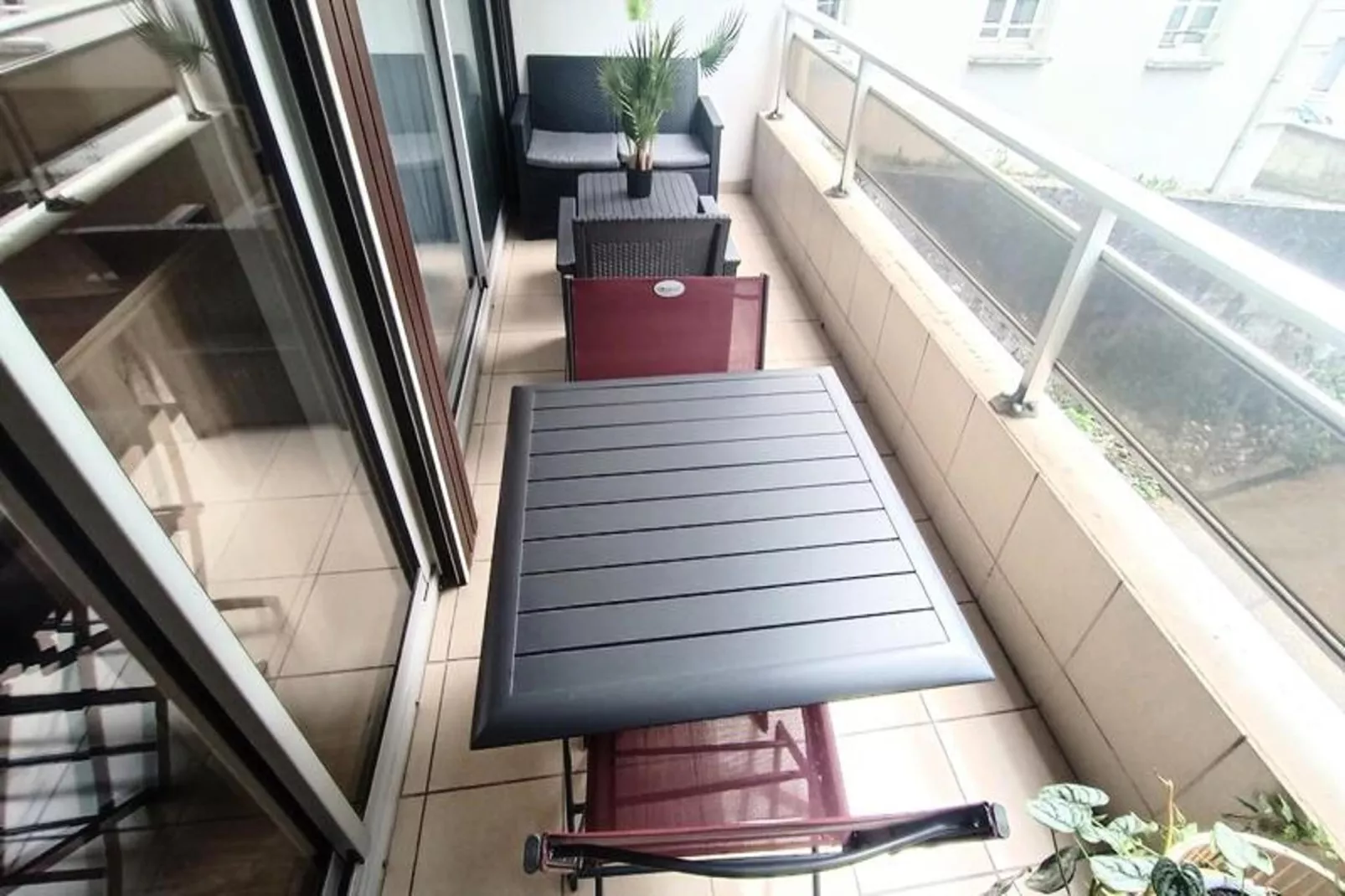 Résidence Le Chateau Durieux 1-Terrasbalkon