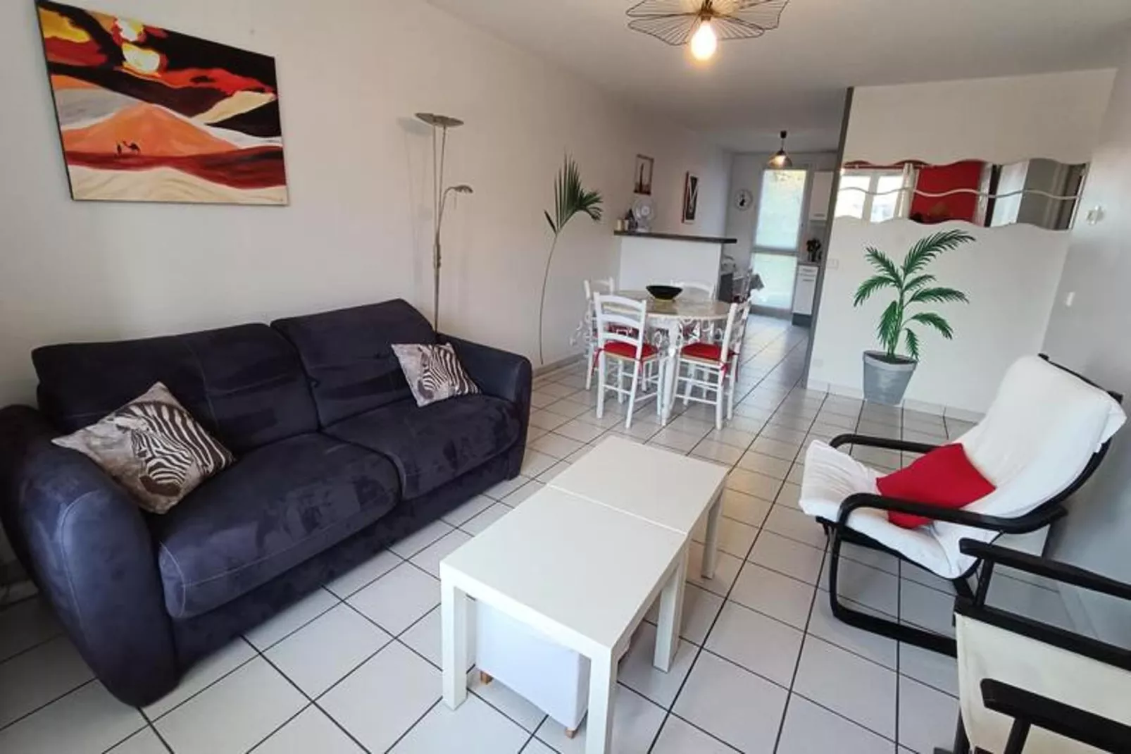 Résidence La Cerisaie-Woonkamer