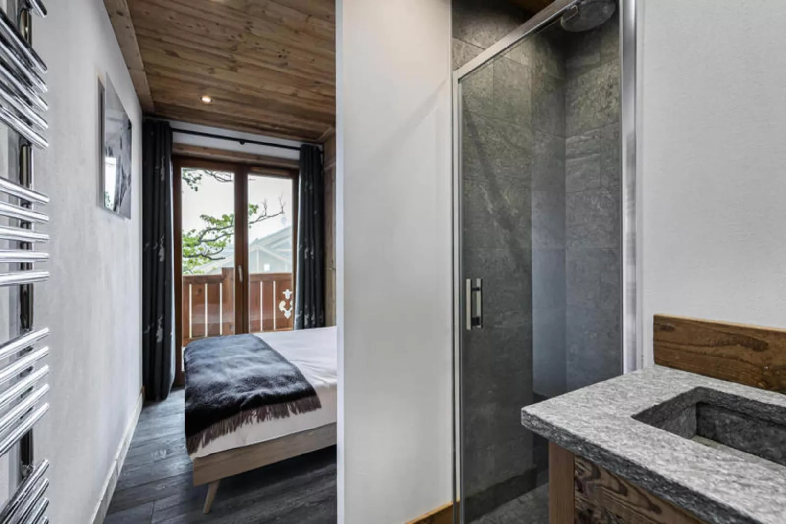 Résidence La Ferme Des Lanches-Slaapkamer