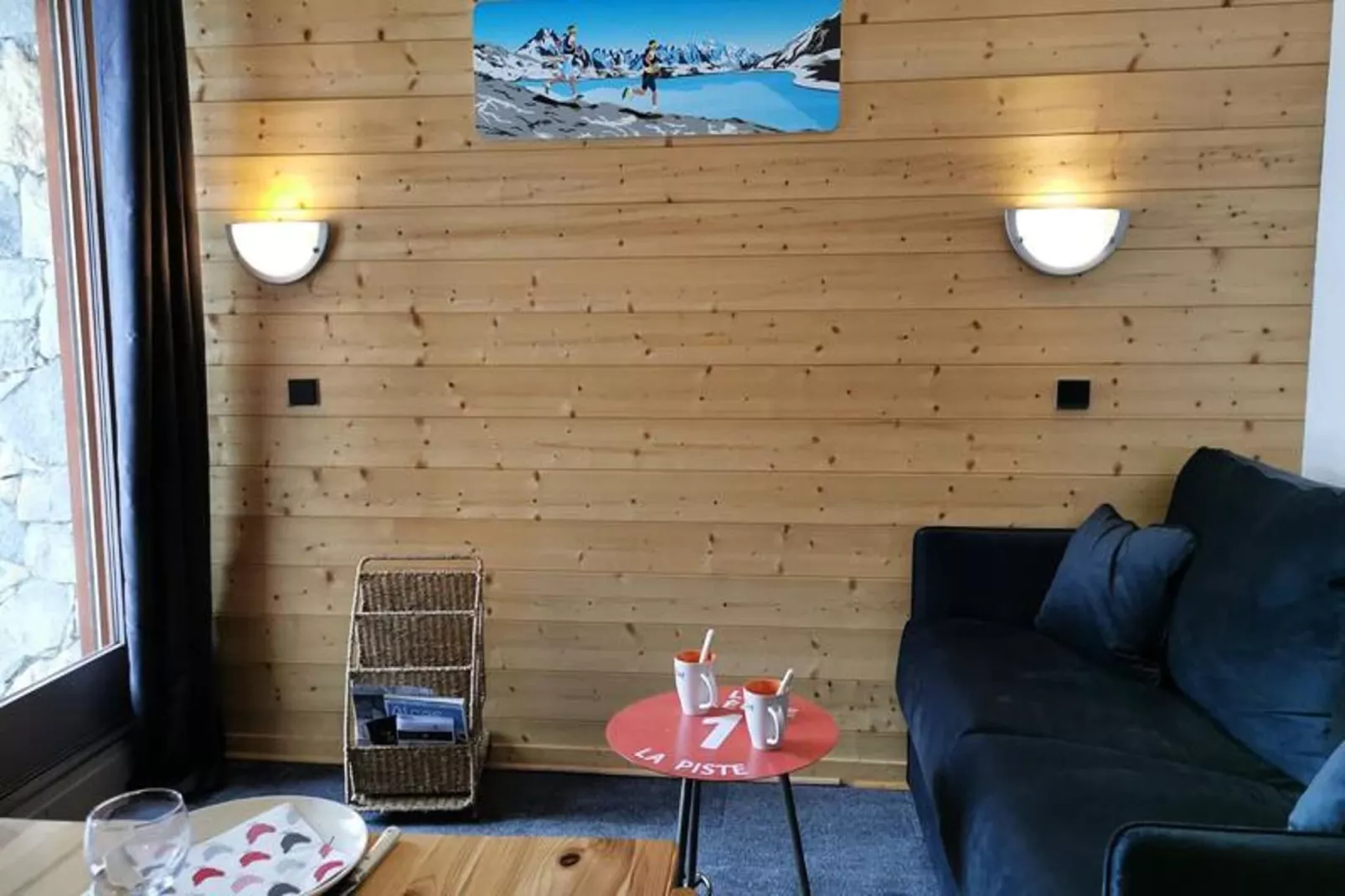 Résidence Riondet-Woonkamer