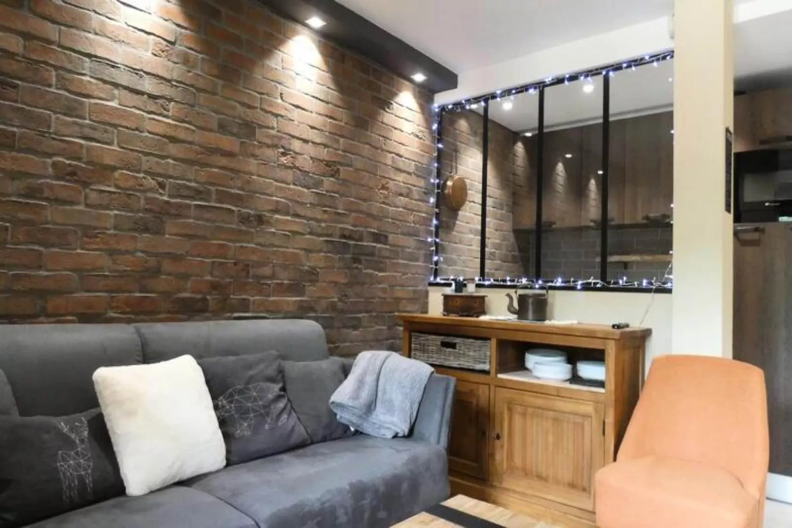 Résidence Lauziere Dessous-Badkamer