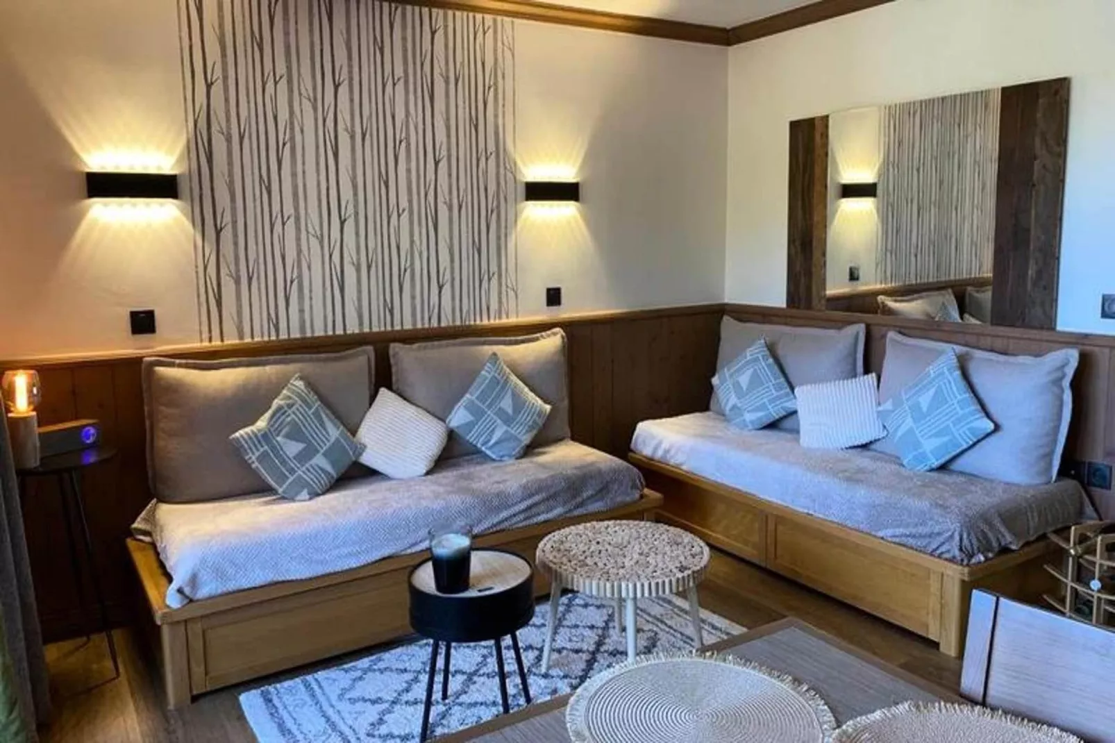 Résidence Valeriane-Woonkamer