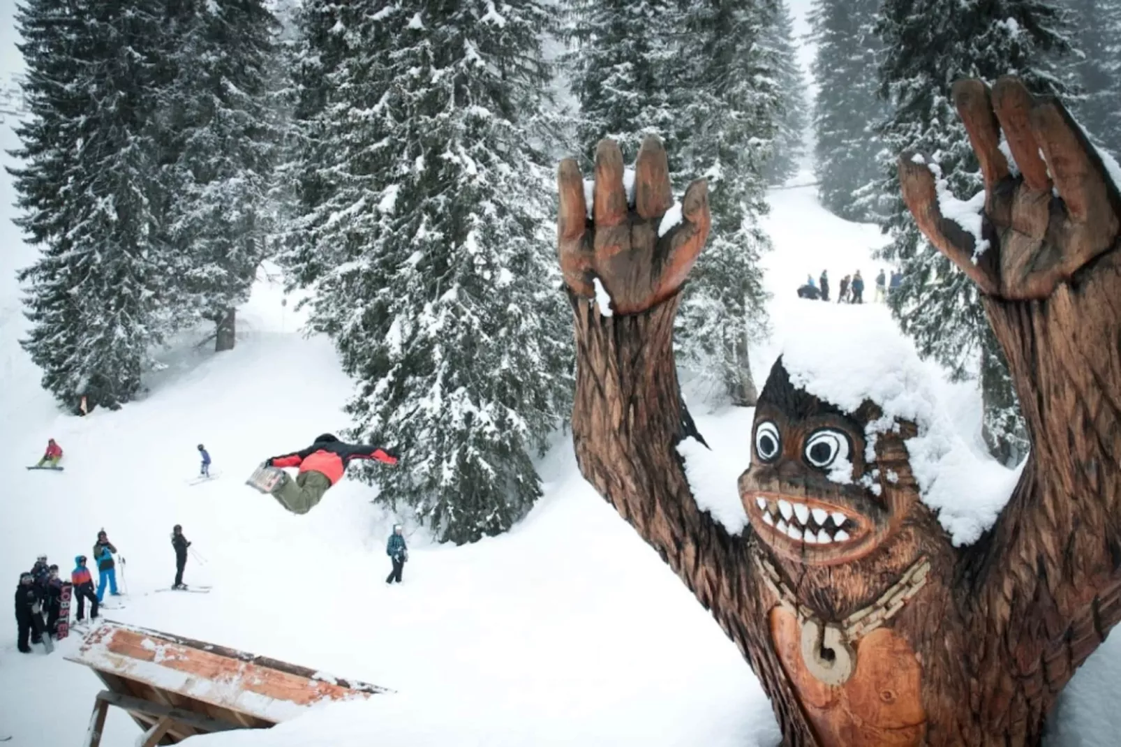 Résidence Le Douchka - maeva Home-Gebied winter 5km