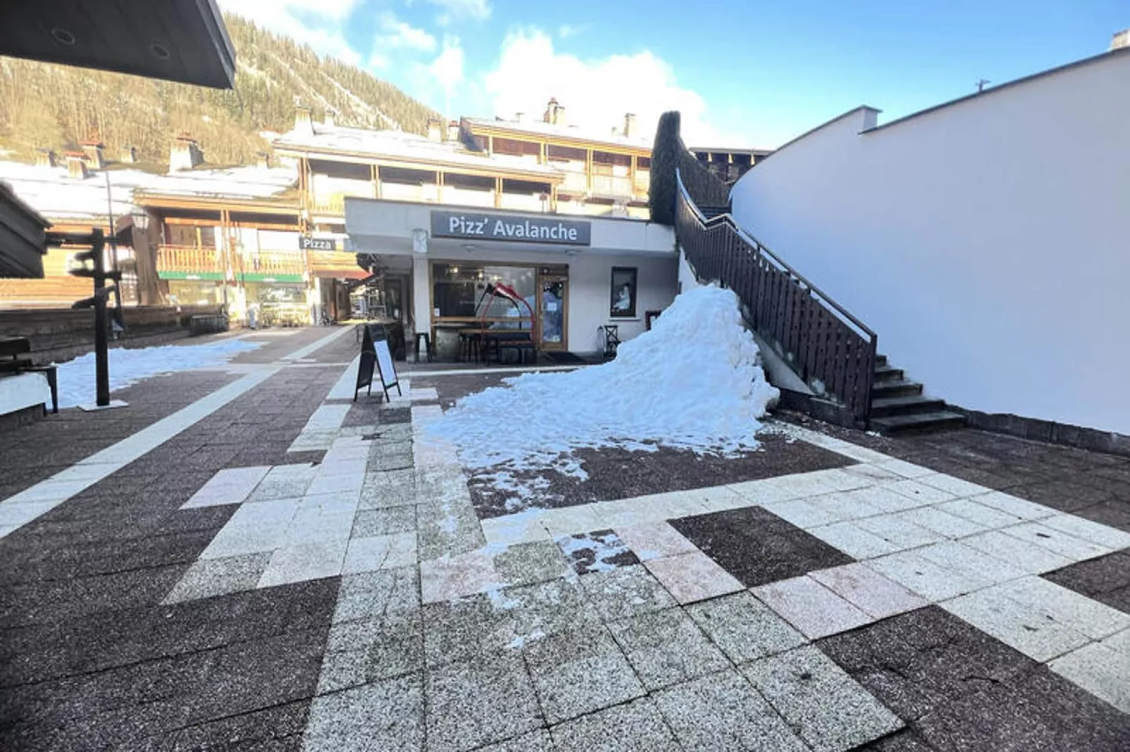 Appartements à La Clusaz-Uitzicht winter