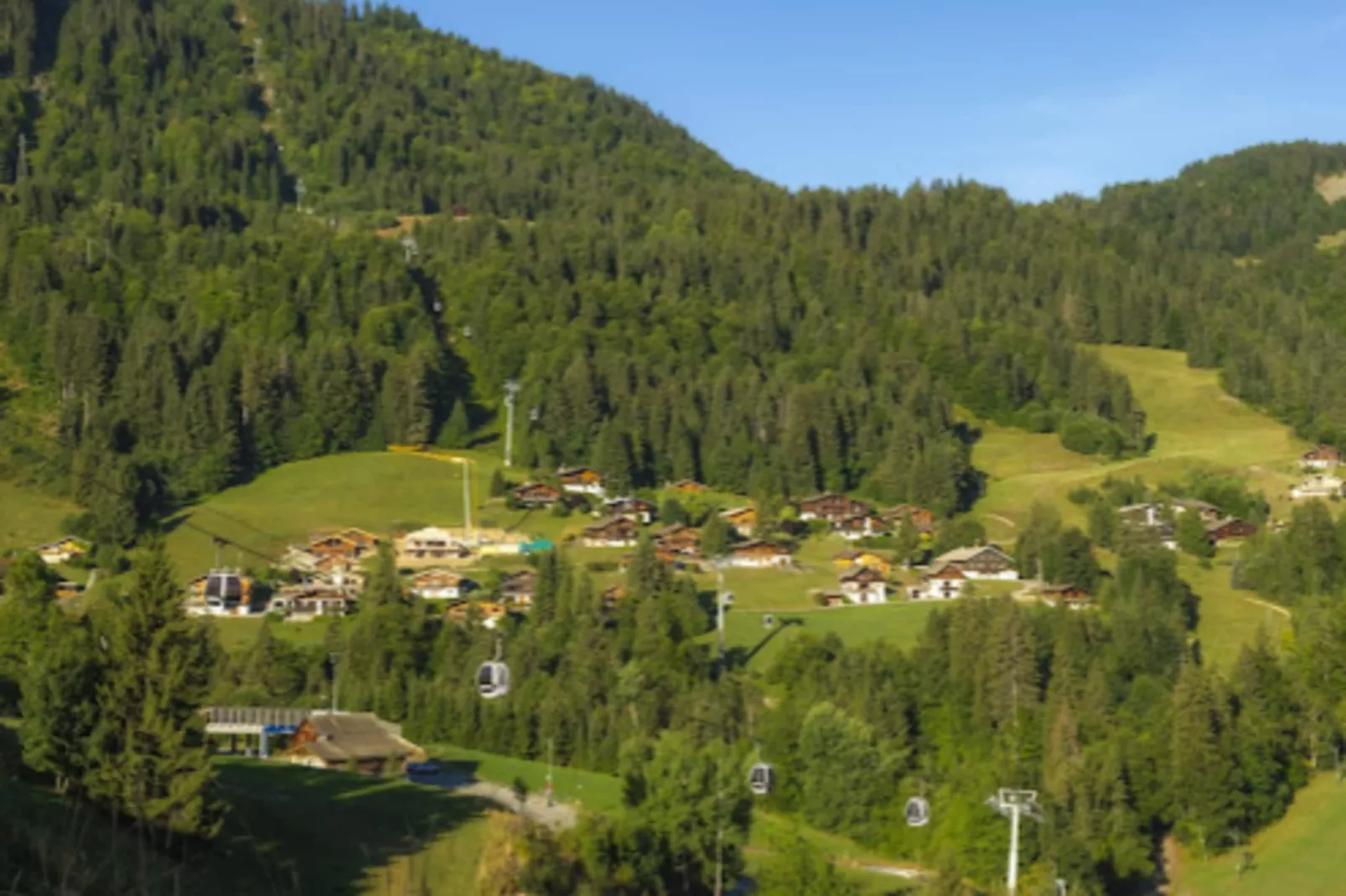 Résidence Granges C-Gebieden zomer 5km