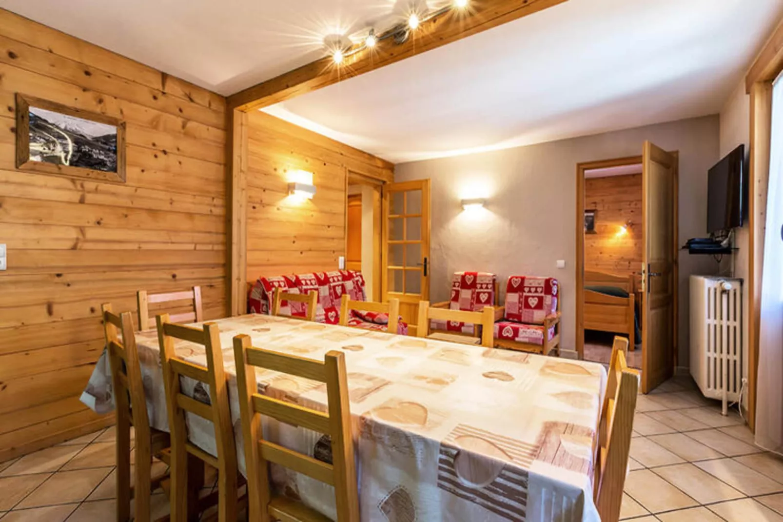 Résidence Gentianes-Eetkamer