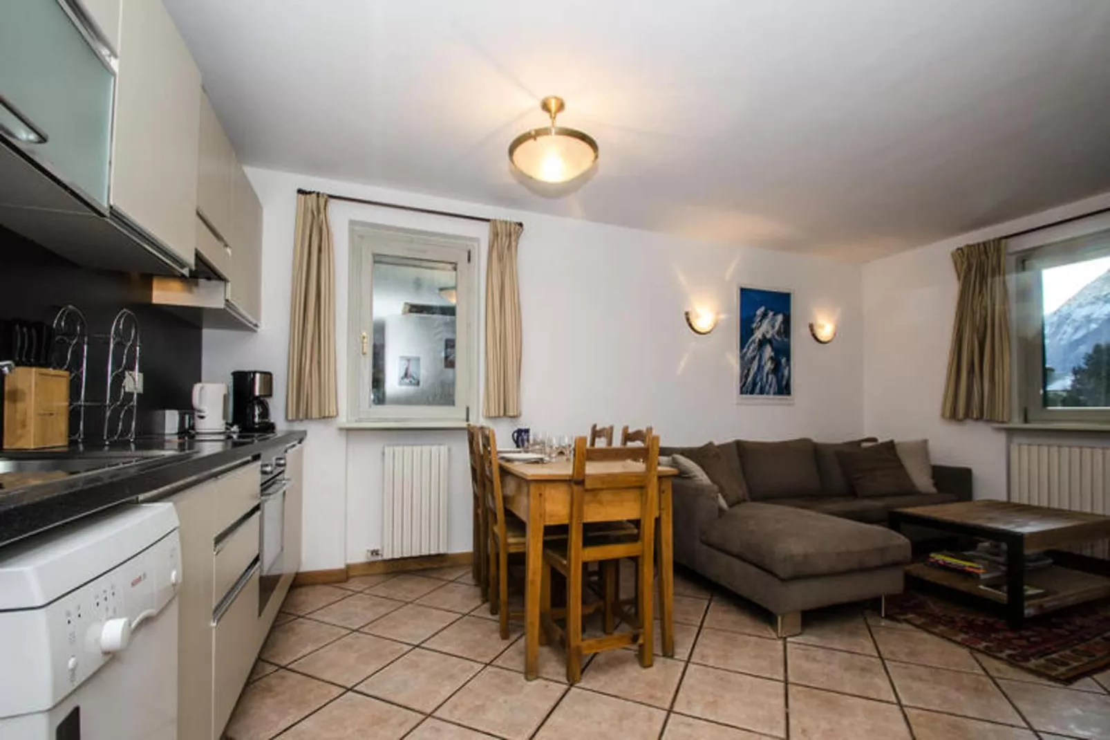 Résidence Androsace-Keuken