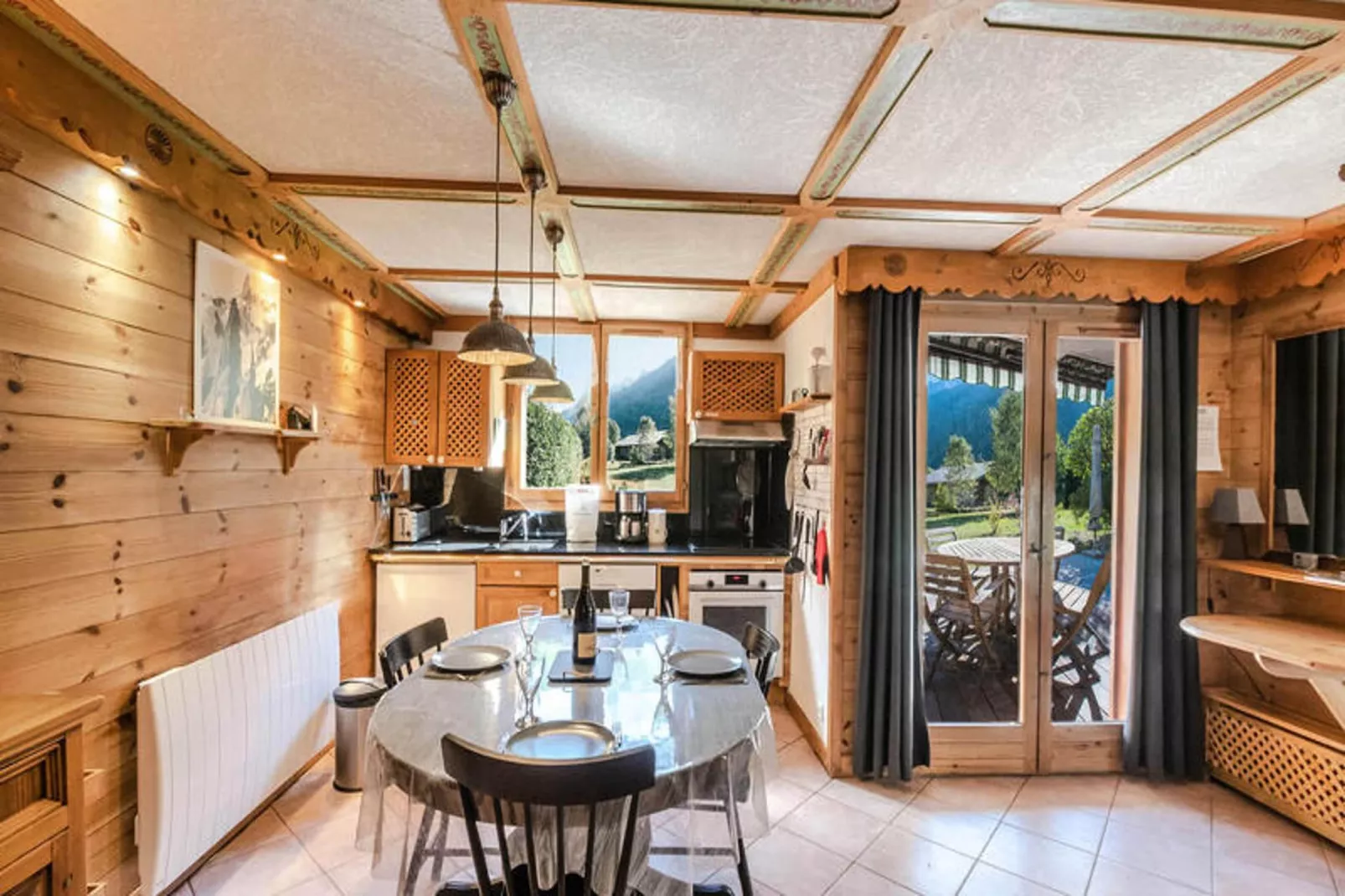 Chalets Des Bois-Eetkamer