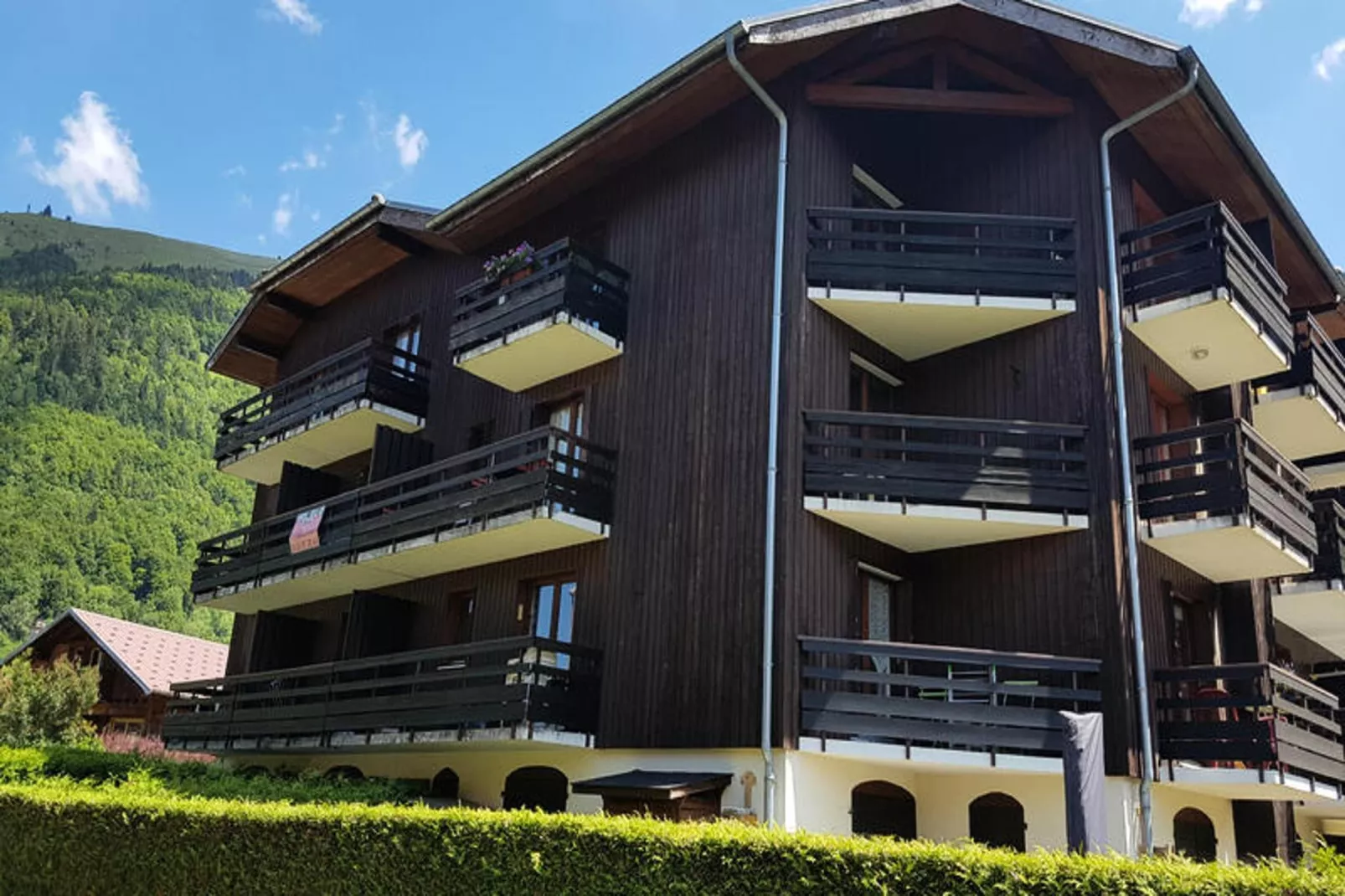 Appartements à Montriond-Buitenkant zomer