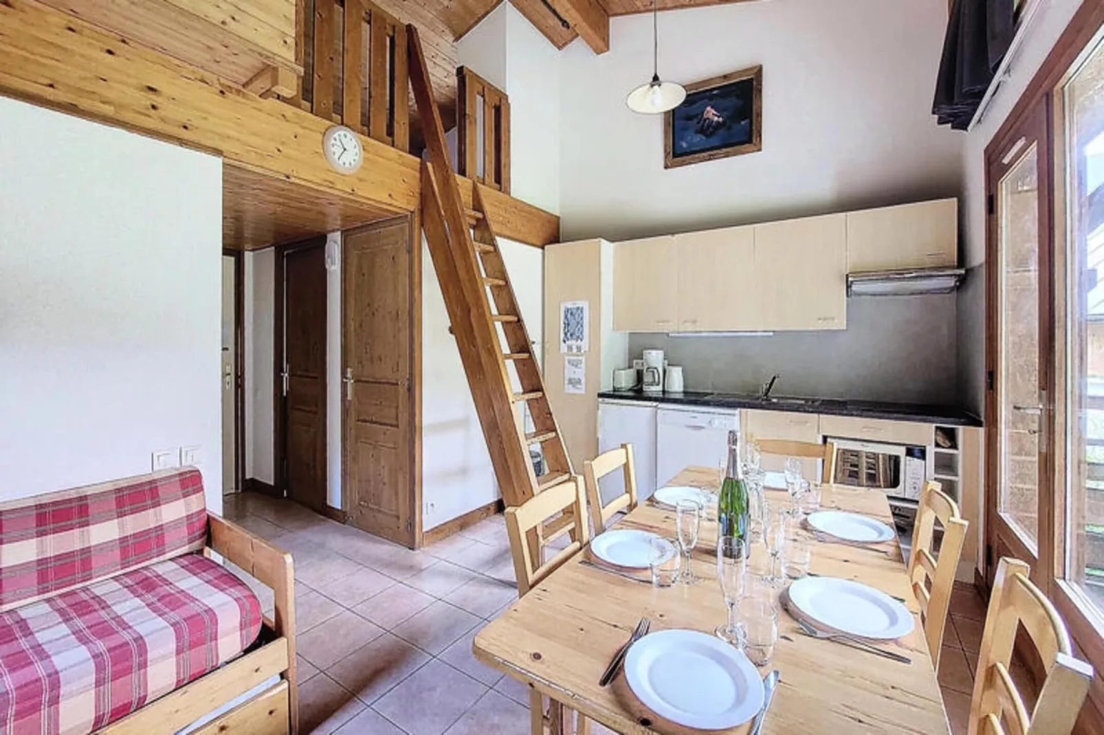 Appartements à Morzine-Eetkamer