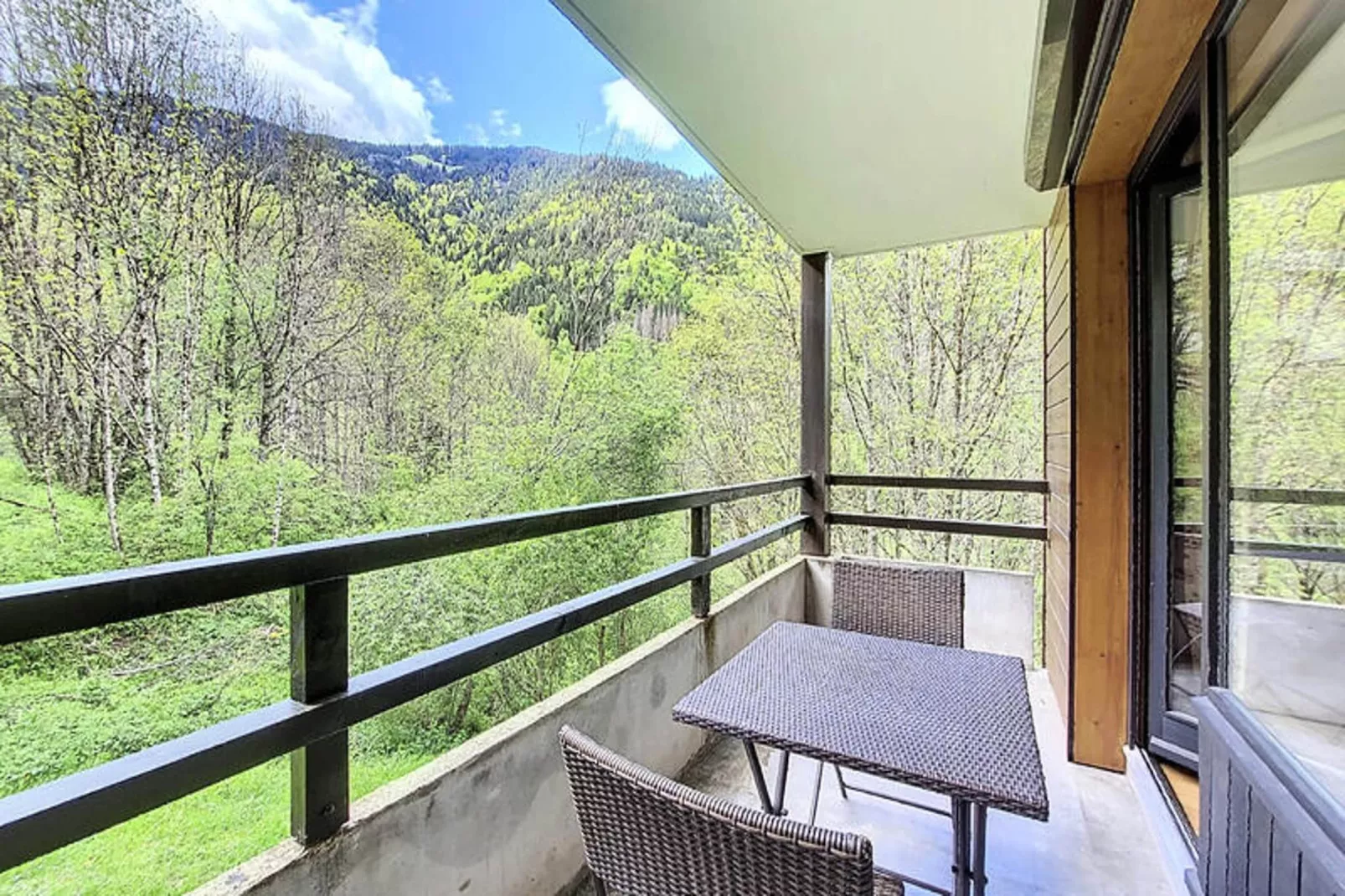 Studio à Saint Jean d'Aulps-Terrasbalkon