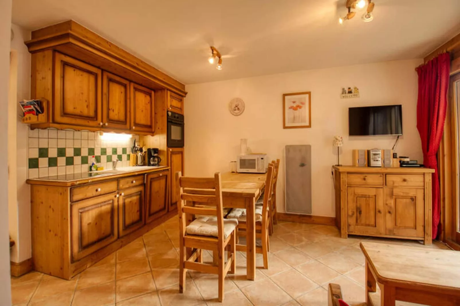 Résidence Refuge De L'alpage Bat F-Keuken