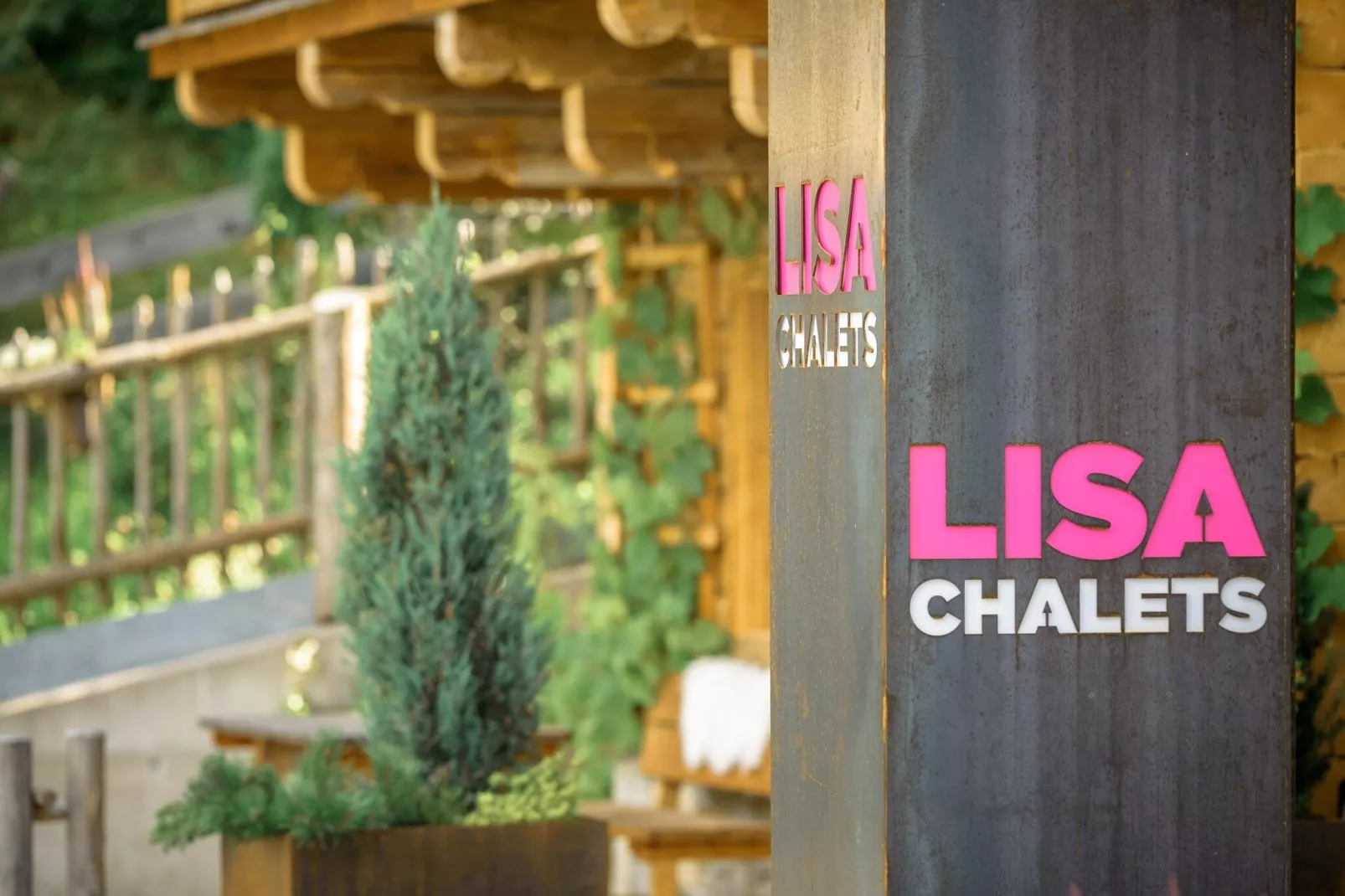 Lisa Chalets 4 Personen-Buitenkant zomer