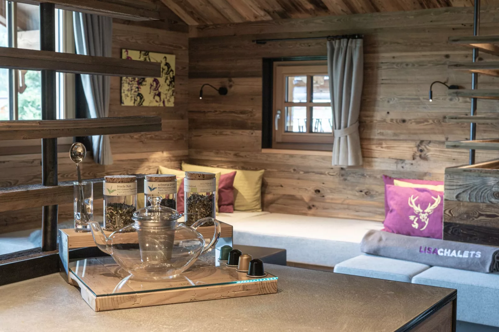 Lisa Chalets 4 Personen-Woonkamer